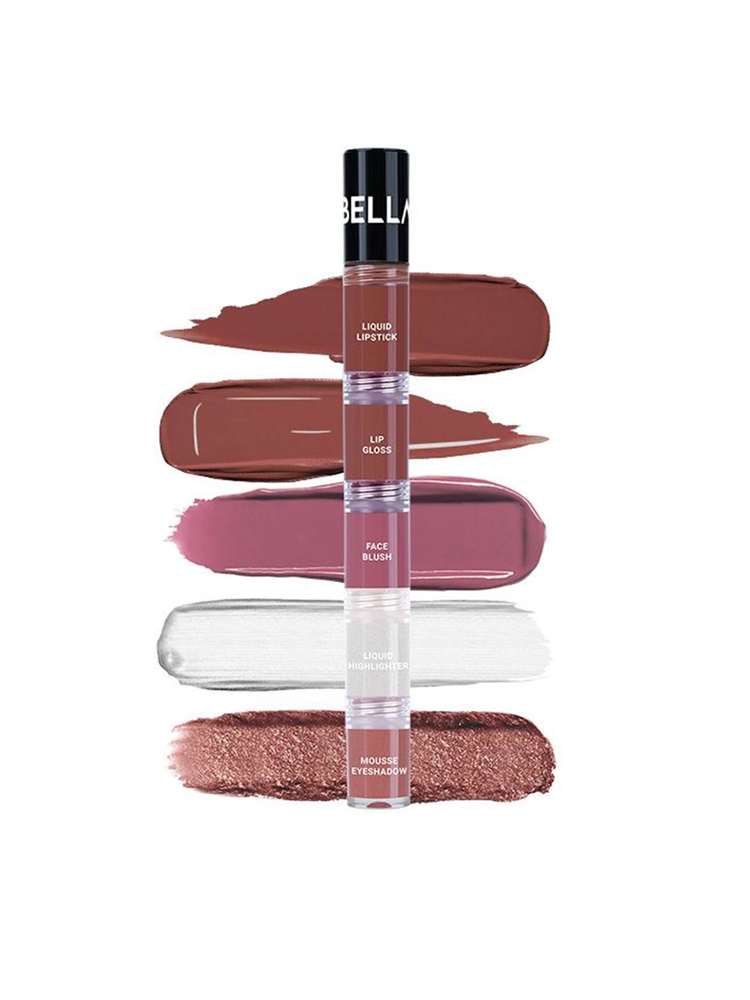 Bella Vita Organic High Five 5-in-1 Face Glam Makeup Stack - 4.3 ml - Coy Queen-image-2