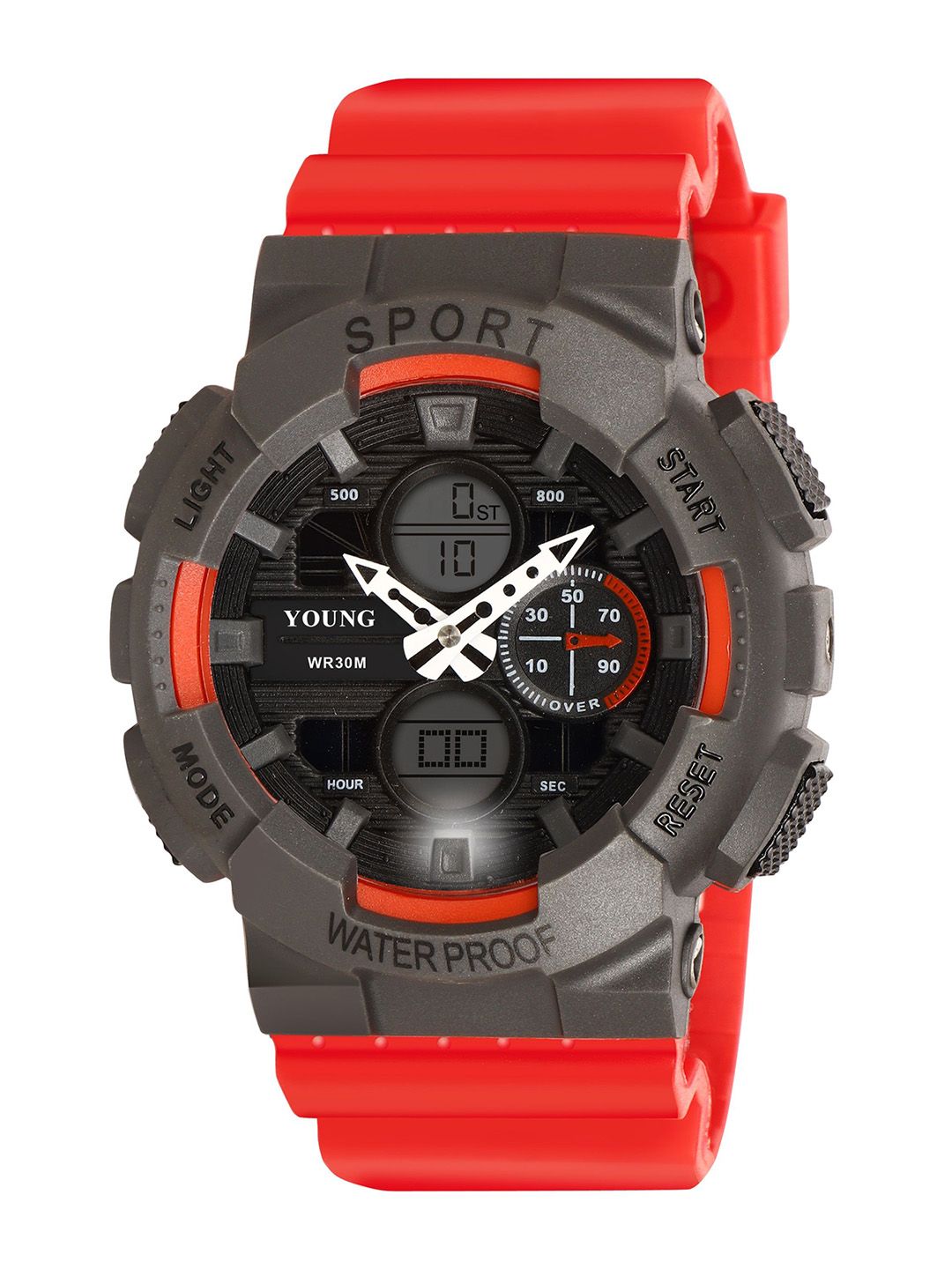 Kool Kidz Unisex Kids Dial & Straps Analogue and Digital Watch YM 658 RD-picture-49