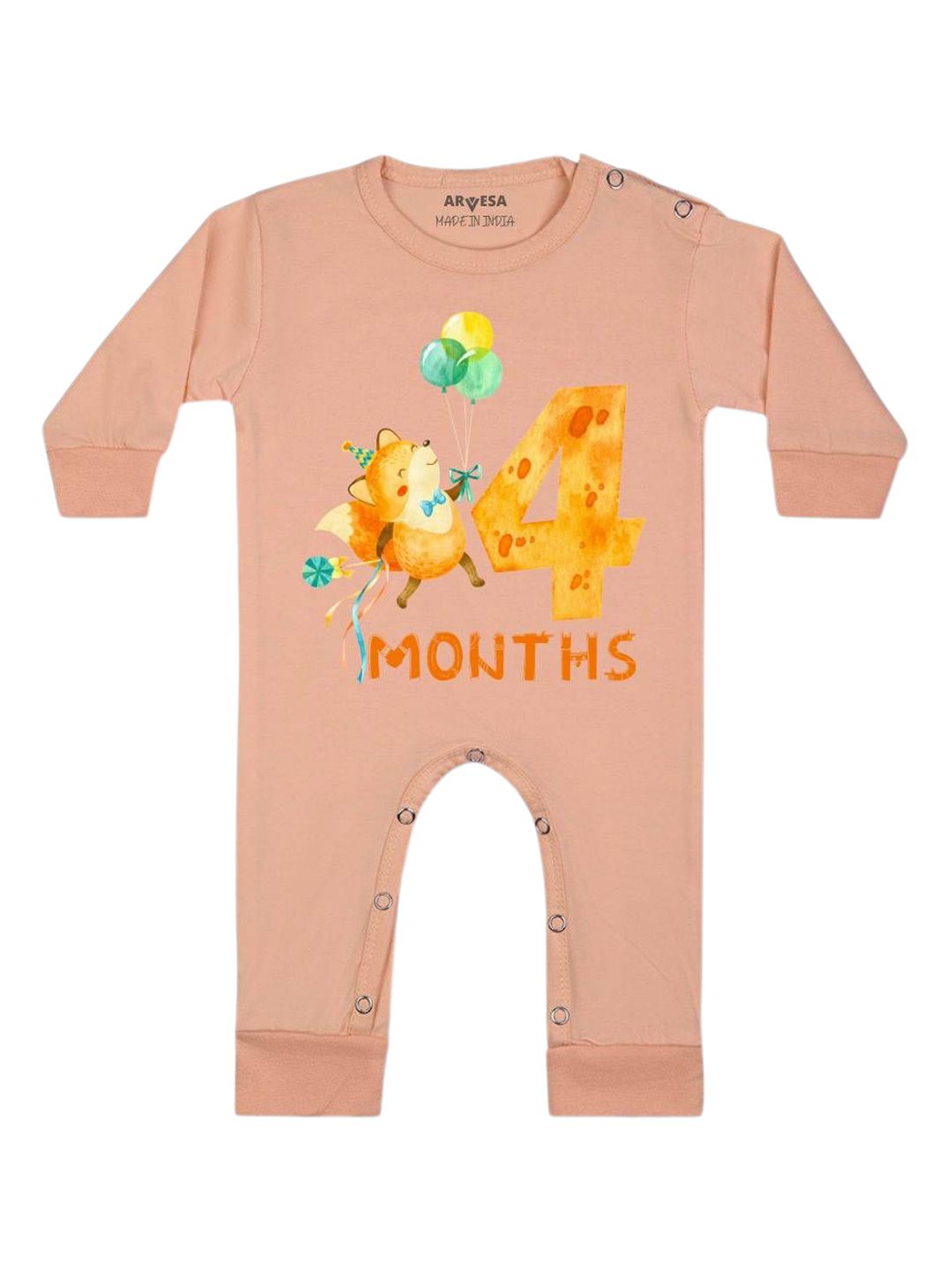 Arvesa 4 Month Printed Bodysuit-picture-23