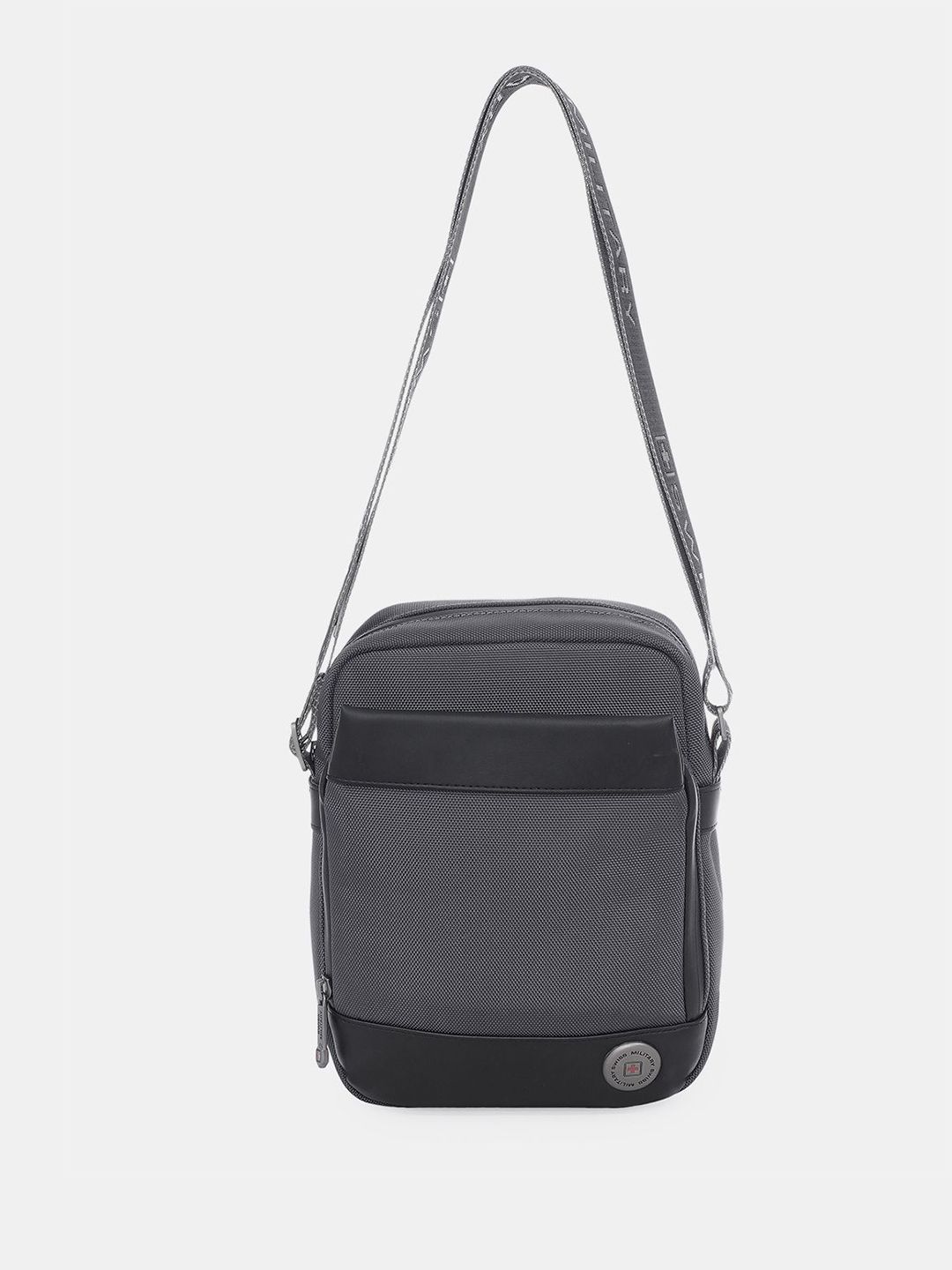 SWISS MILITARY Unisex Solid Crossbody Messenger Bag-image-44