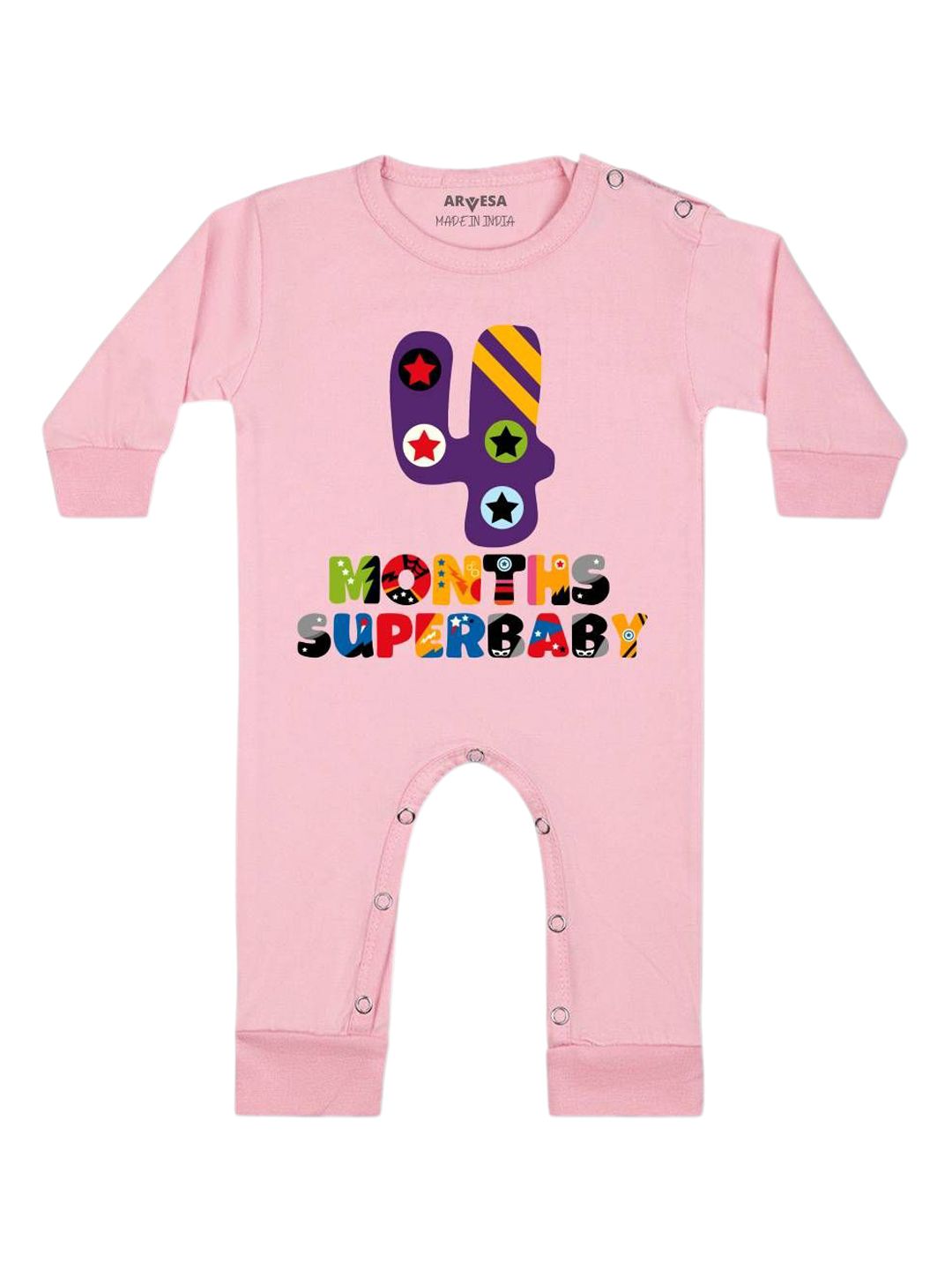 Arvesa 4 Month Printed Bodysuit-picture-24