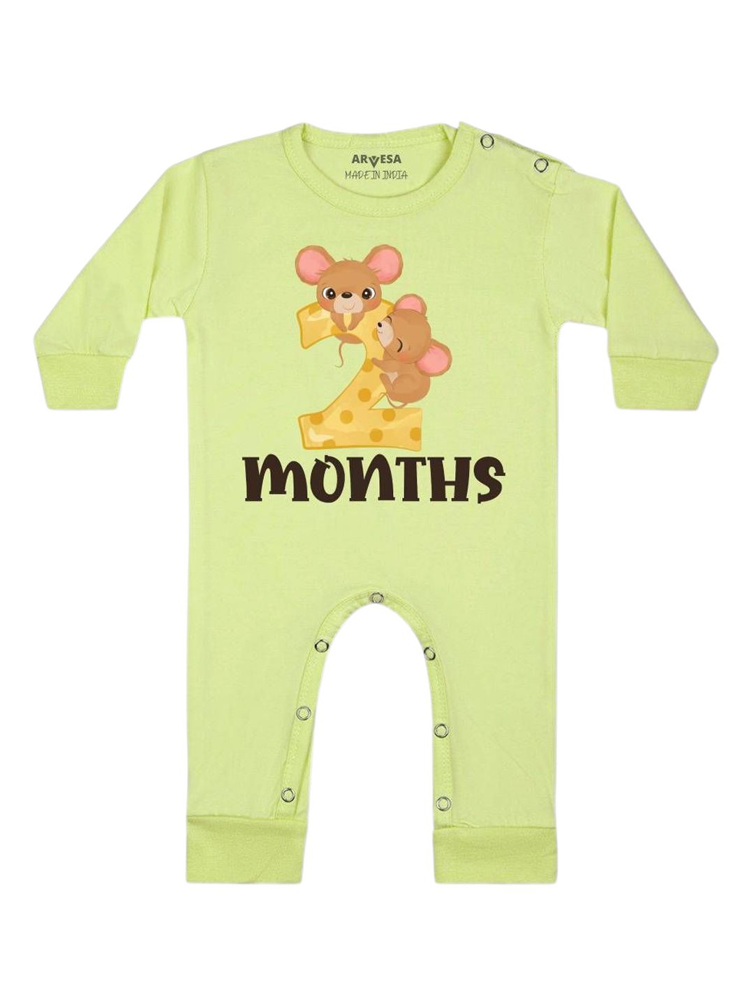 Arvesa 2 Month Printed Bodysuit-picture-36