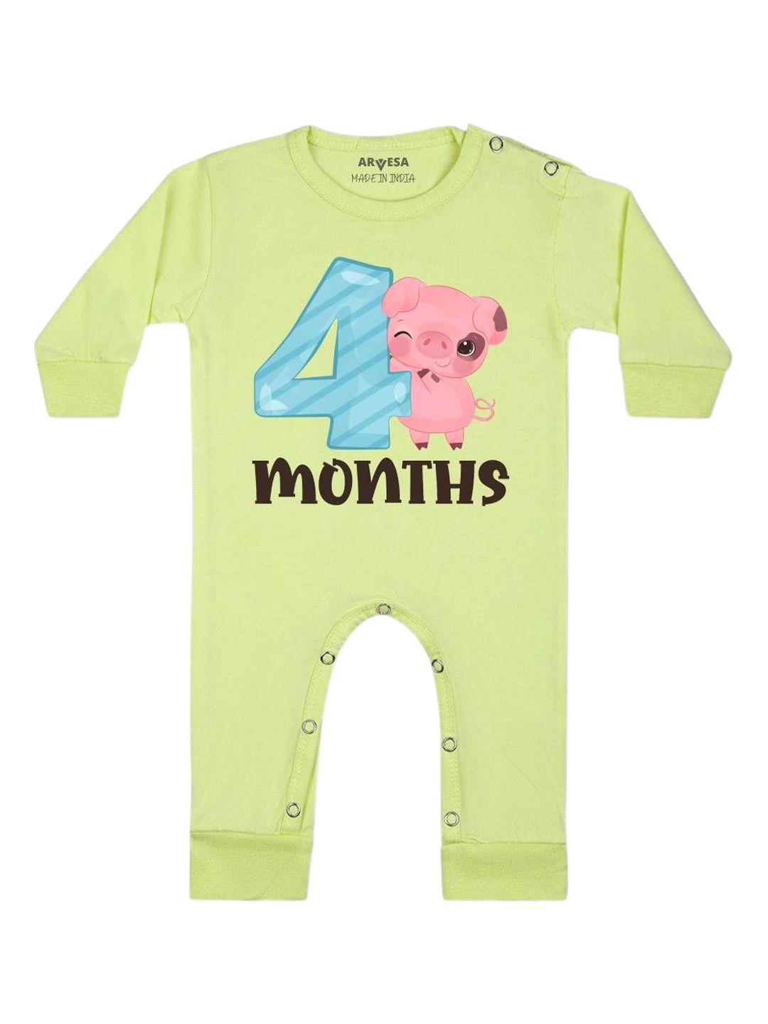 Arvesa 4 Month Printed Bodysuit-picture-17