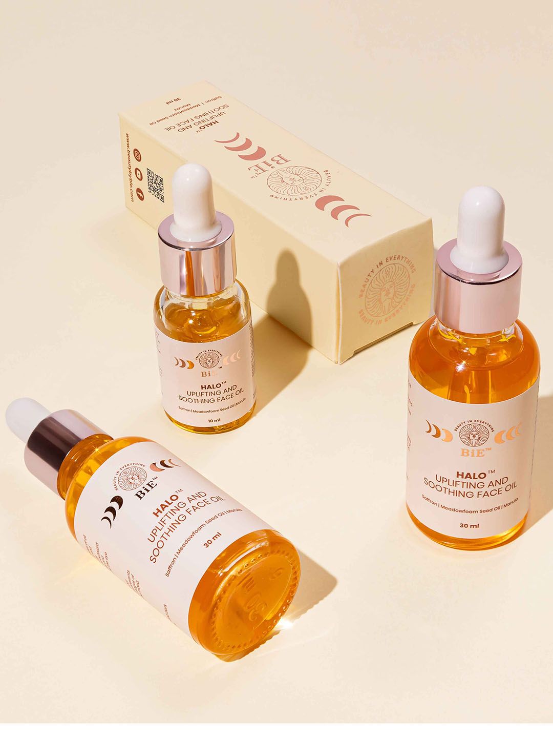 BiE- BEAUTY IN EVERYTHING Halo Uplifting & Soothing Face Oil with Saffron & Marula - 30 ml-picture-20