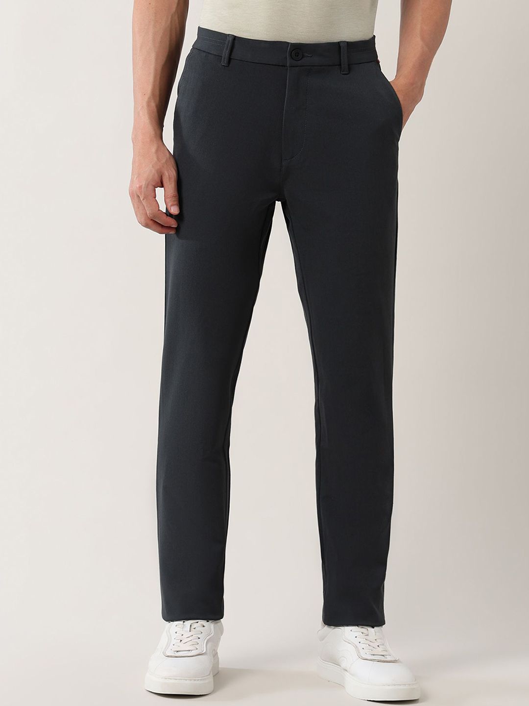 Arrow Sport Men Slim Fit Chinos Trousers-picture-16