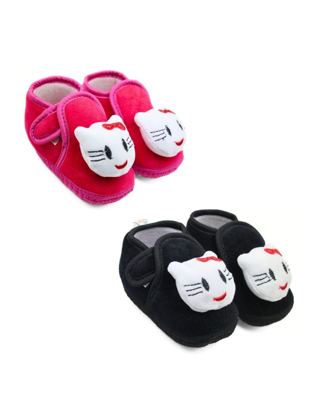 NESKA MODA Kids Pack Of 2 Cotton Booties-picture-21