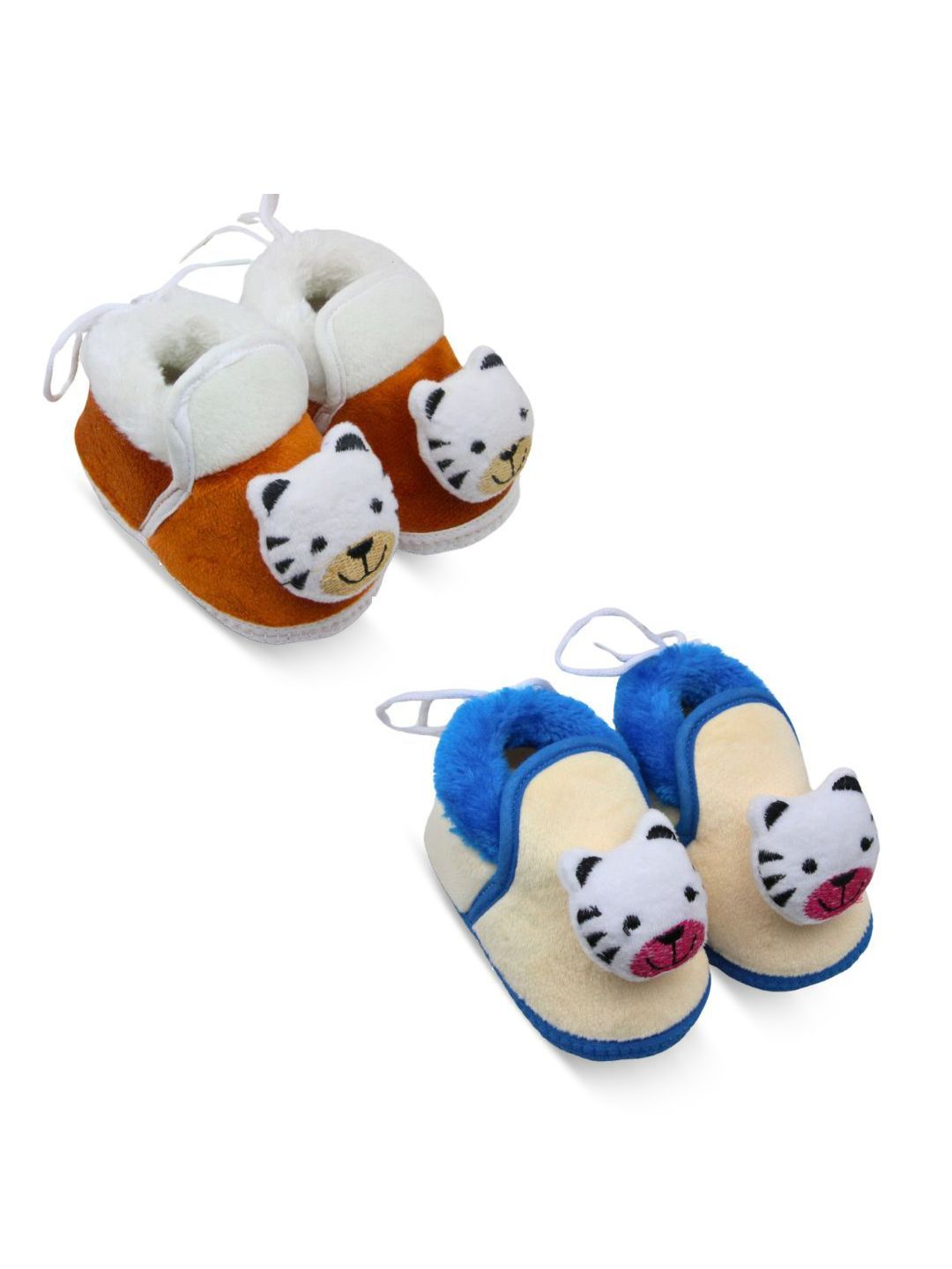 NESKA MODA Kids Pack of 2 Cotton Booties-picture-16