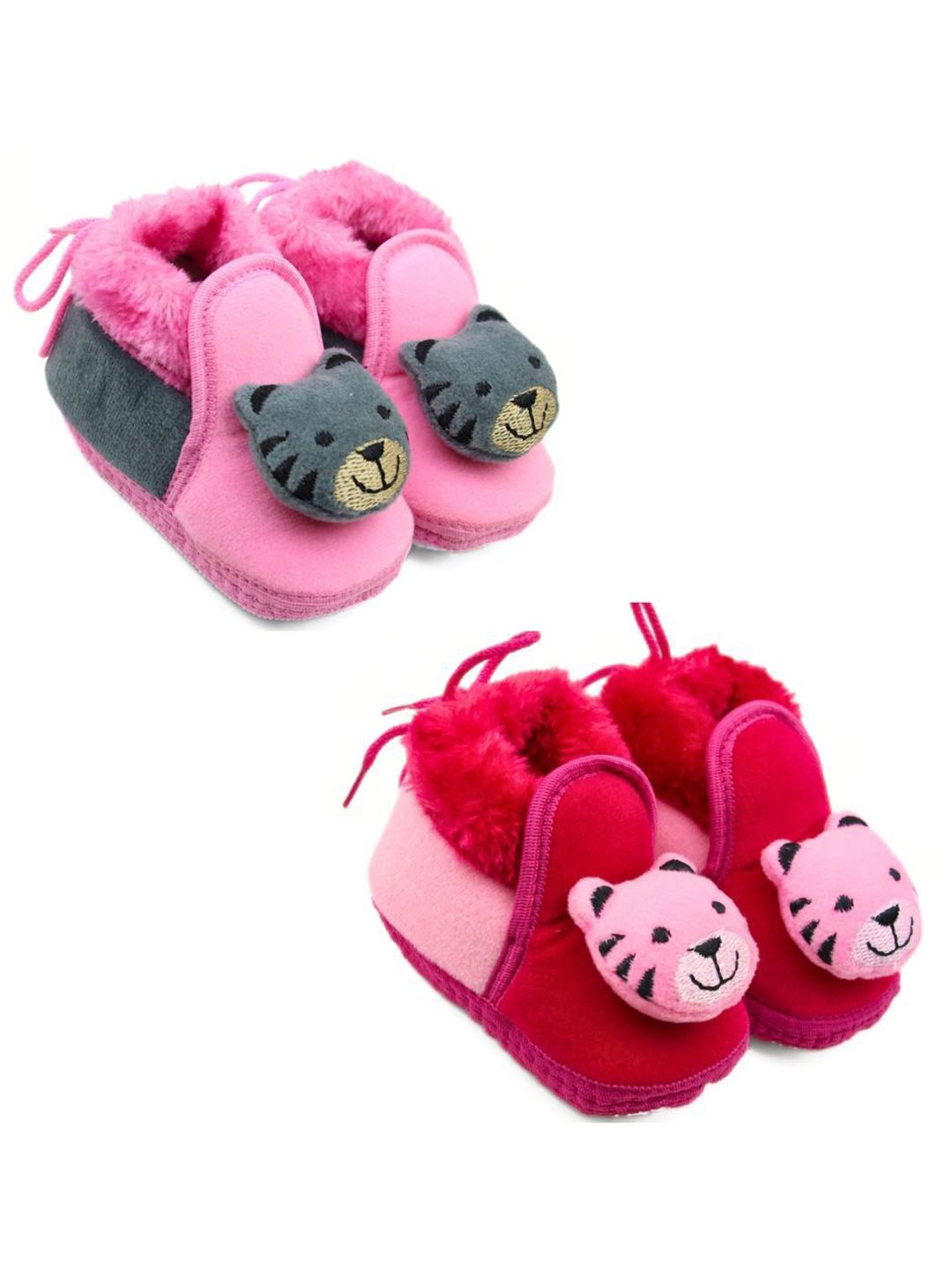 NESKA MODA Unisex Kids Cotton Booties-picture-29