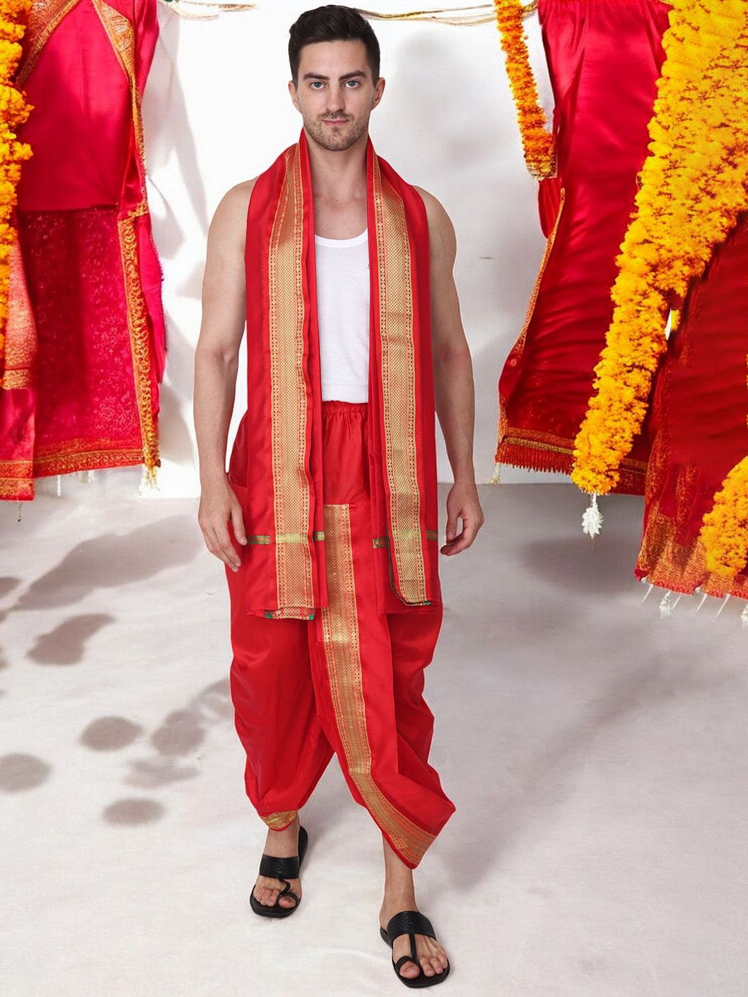 RAMESHWARAM FABRICS Men Dhotis-picture-13