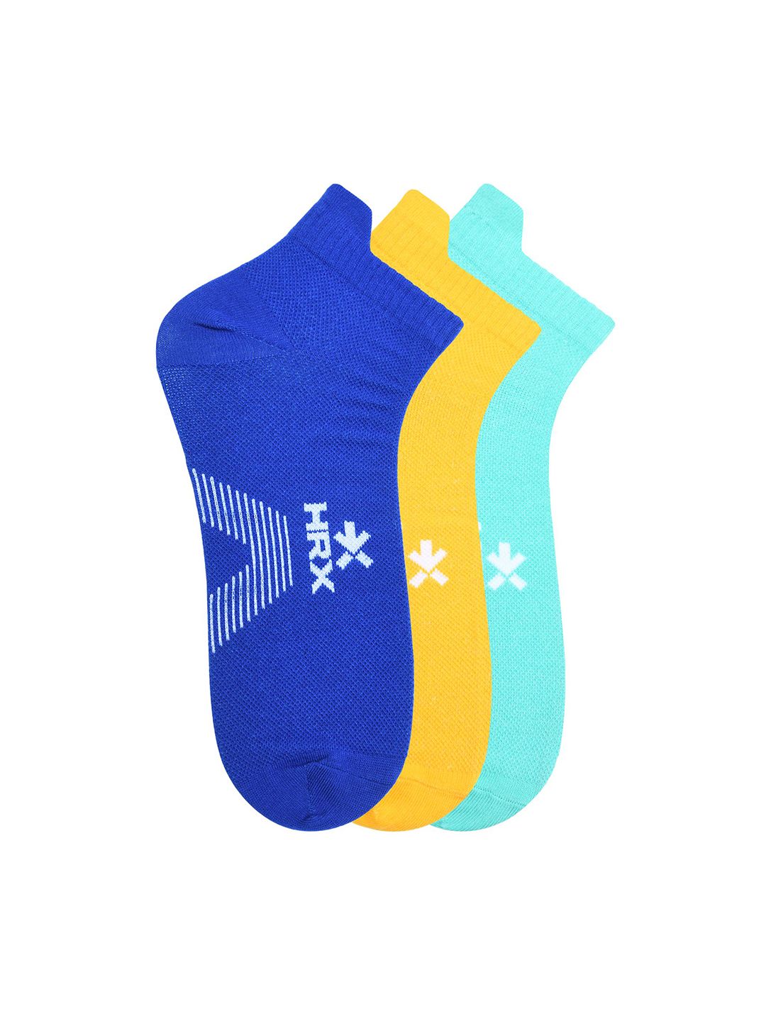 HRX by Hrithik Roshan Men Pack Of 3 Ankle-Length Socks-picture-29