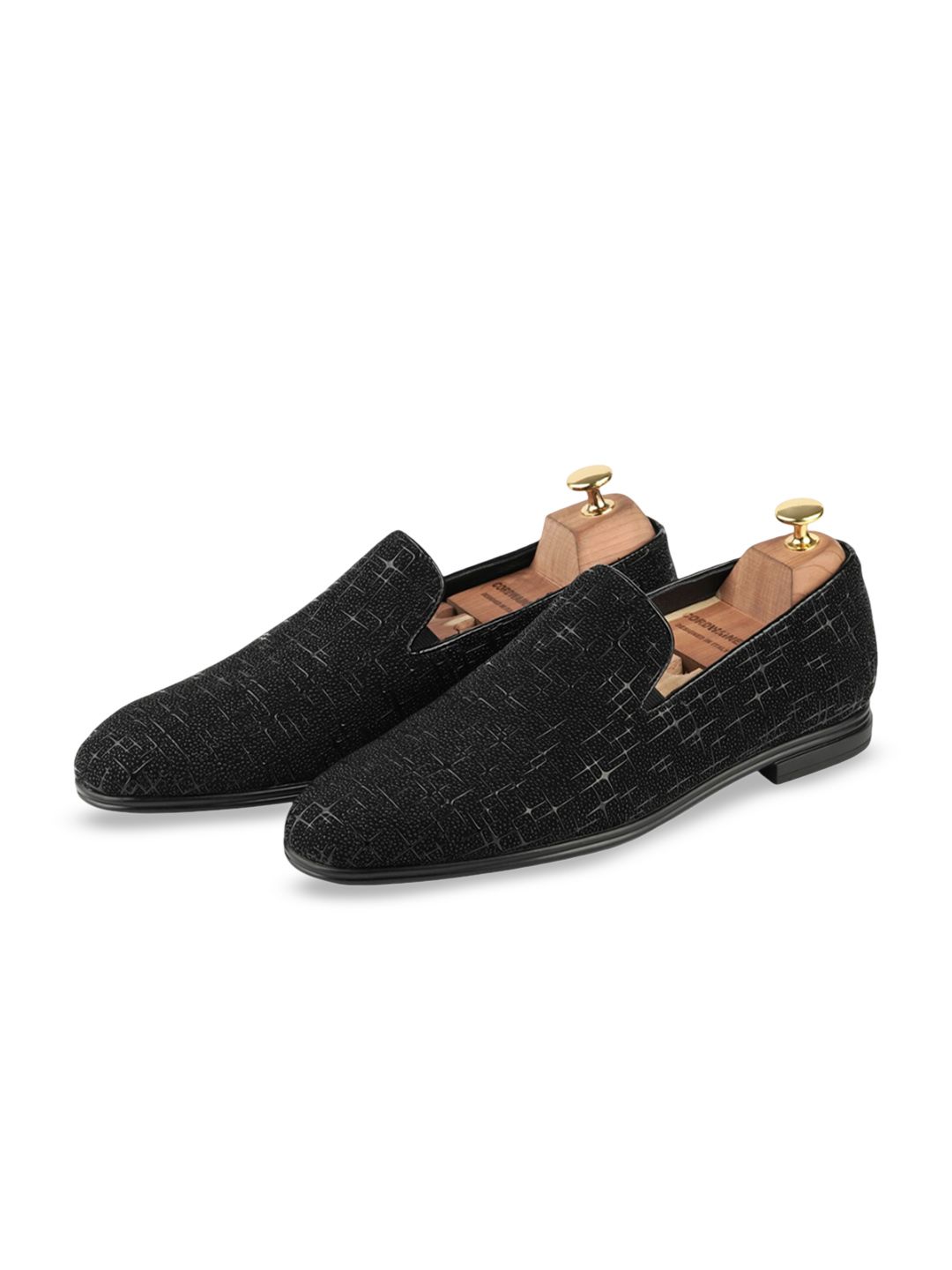 CORDWAINERS Men Textured Leather Formal Loafers-picture-45