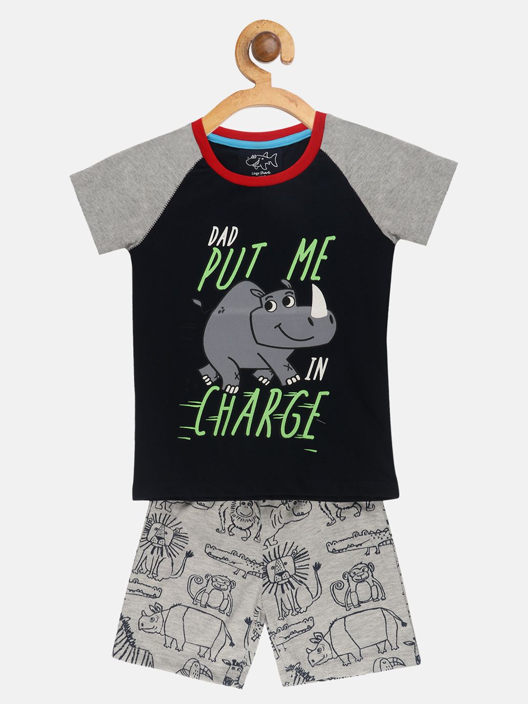 YK Boys Printed T-shirt with Shorts-picture-45