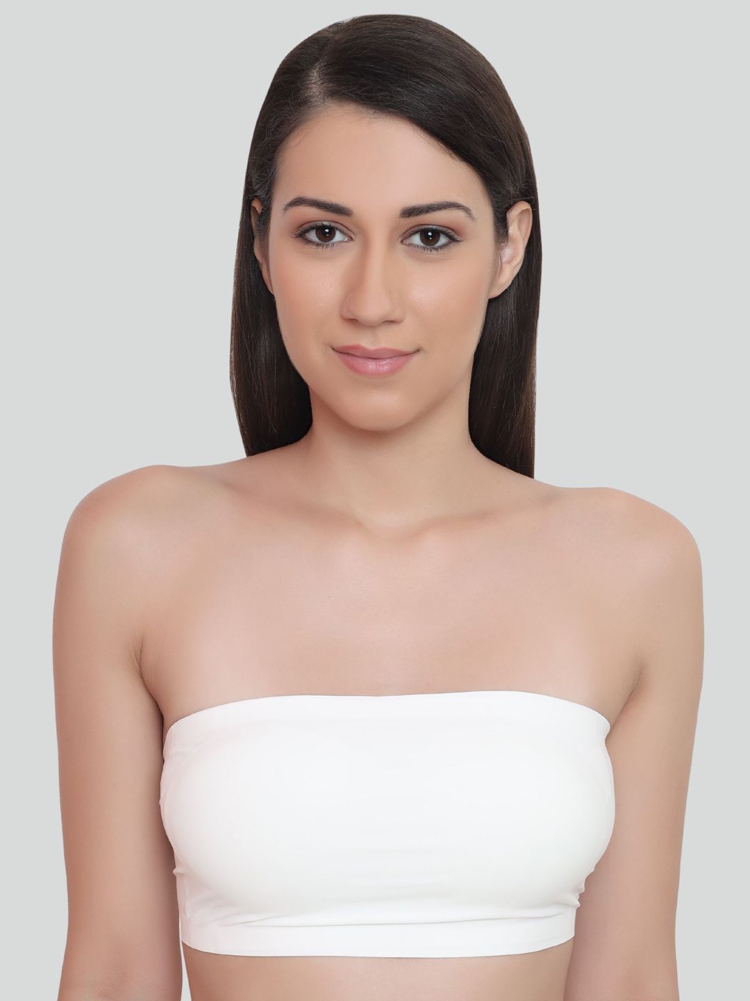 Glamoras Women Strapless Medium Coverage Anti Odour Bandeau Bra