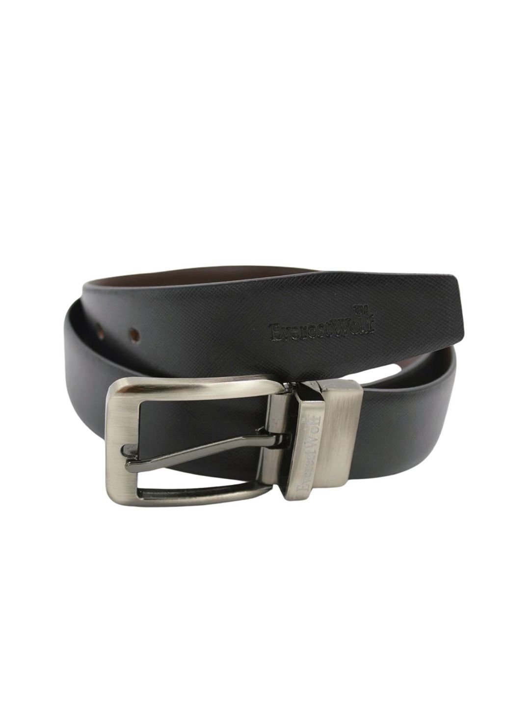 Everestwolf Men Textured Leather Formal Belt-picture-28