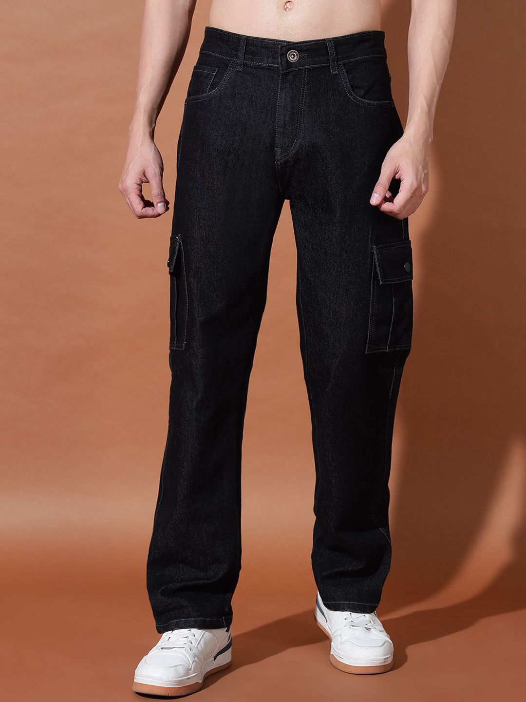 DENIMLOOK Men Cotton Regular Fit No Fade Jeans-picture-10