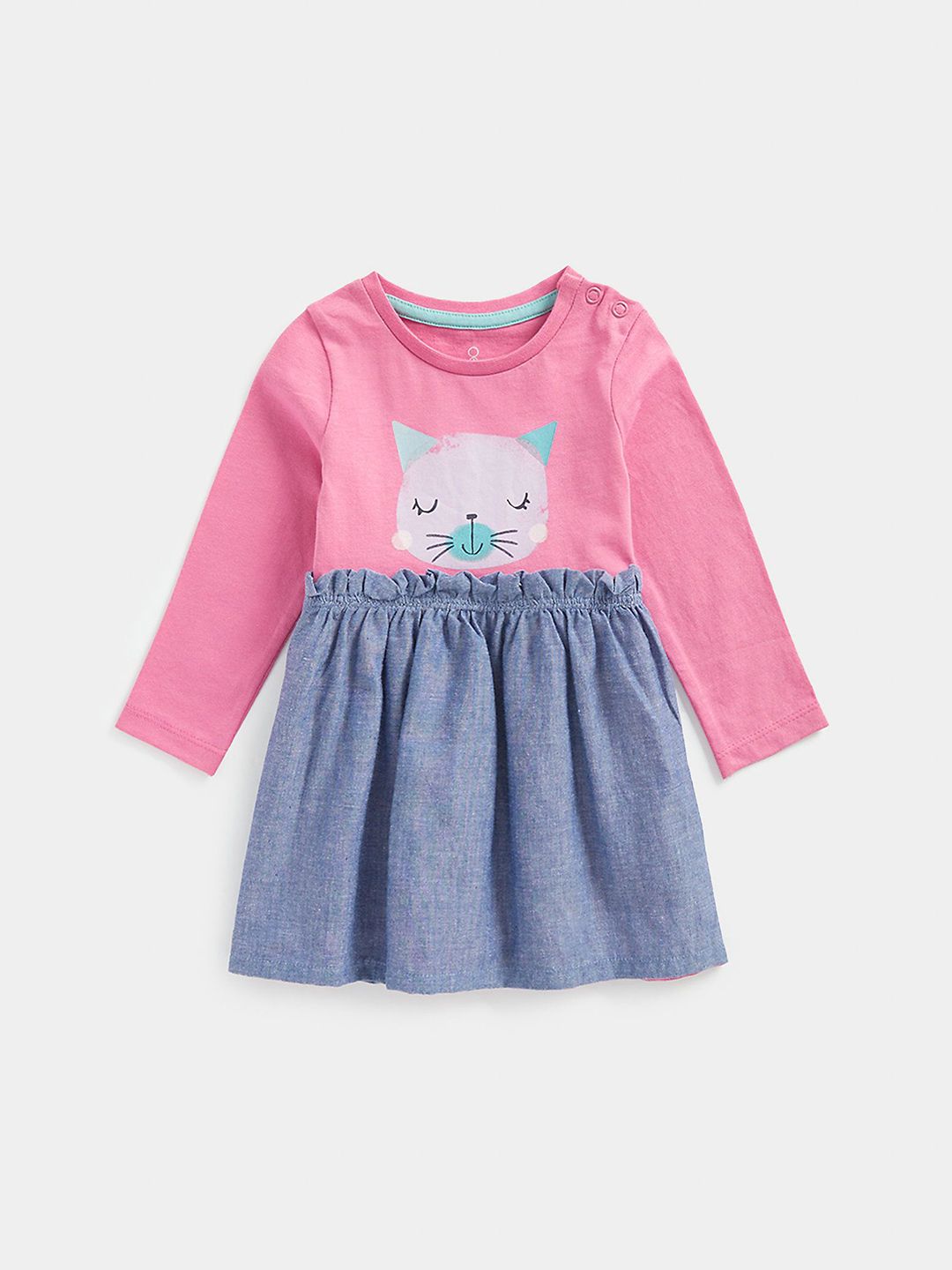 mothercare Animal Print Fit & Flare Dress-picture-27