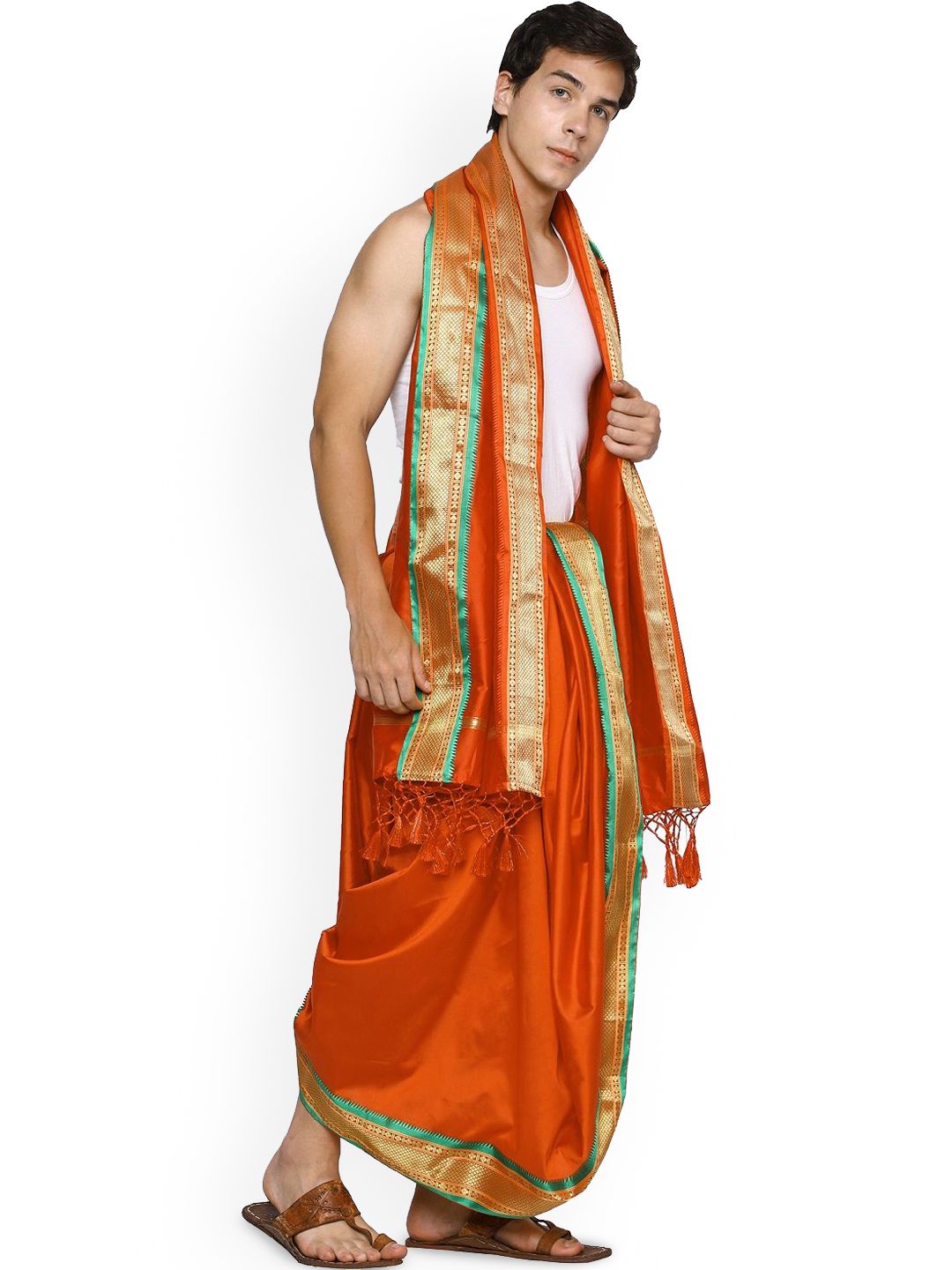 RAMESHWARAM FABRICS Men Dhotis-picture-43