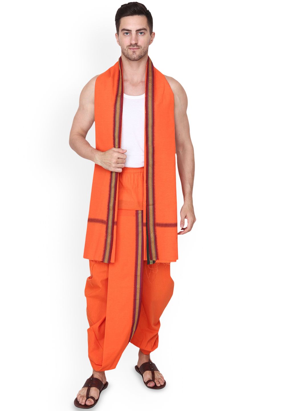 RAMESHWARAM FABRICS Men Dhotis-picture-12
