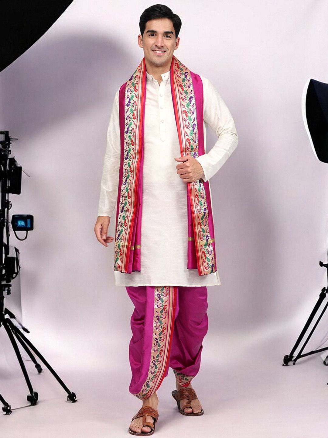 RAMESHWARAM FABRICS Men Dhotis-picture-41