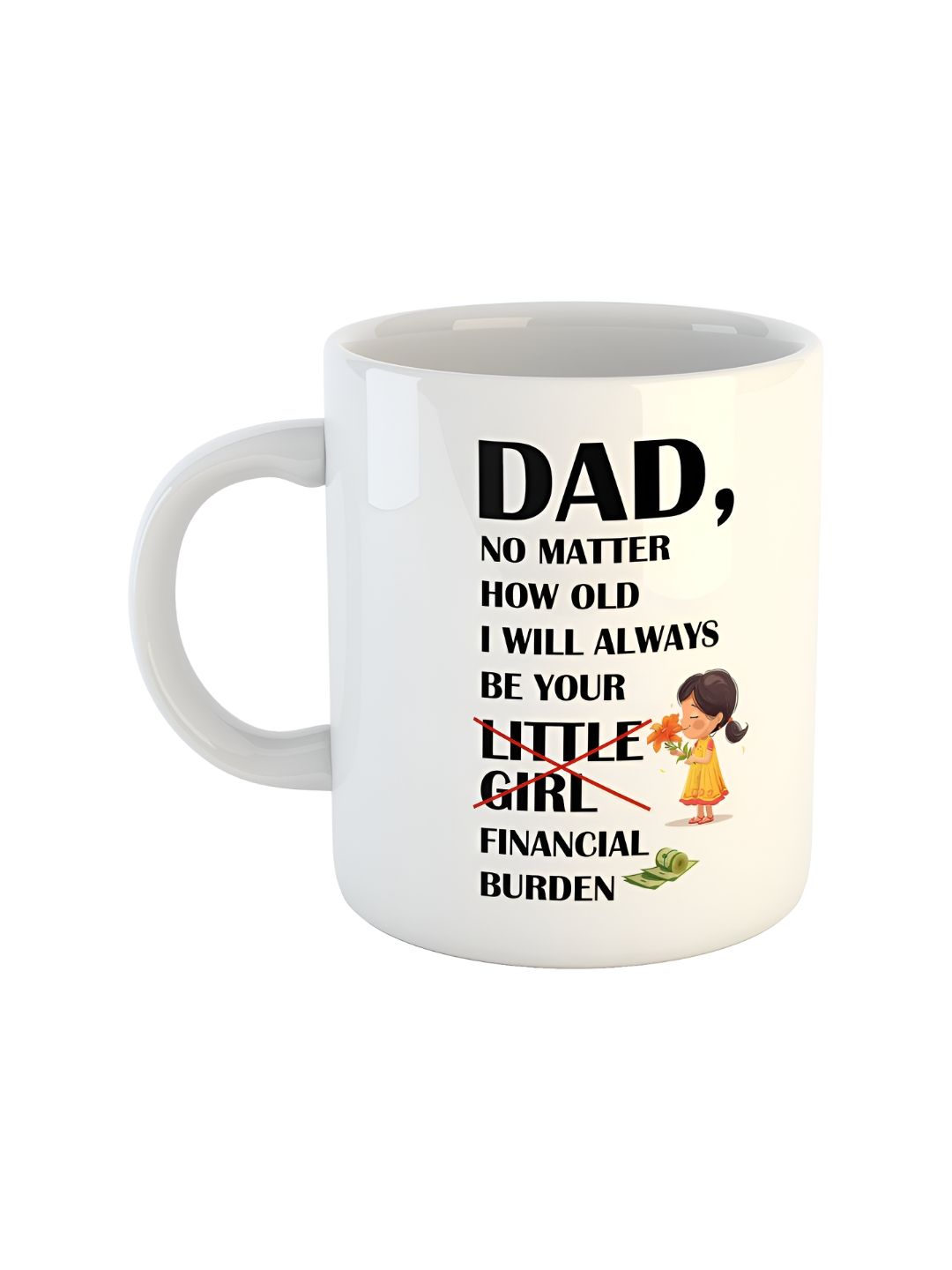 ARTBUG White Printed Ceramic Glossy Core Set of Cups and Mugs-picture-23