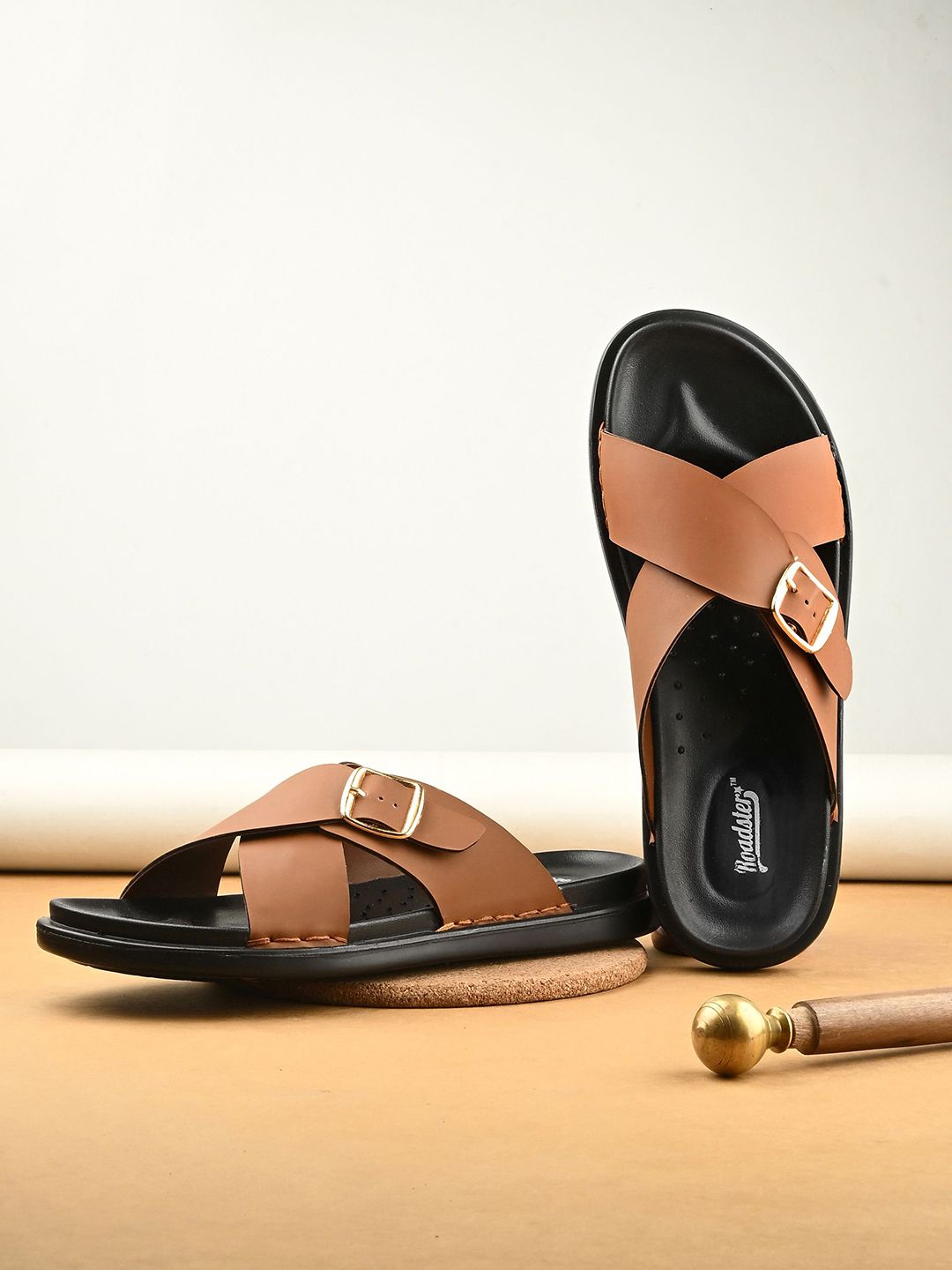 The Roadster Lifestyle Co Men Casual Slip On Sandals-picture-34