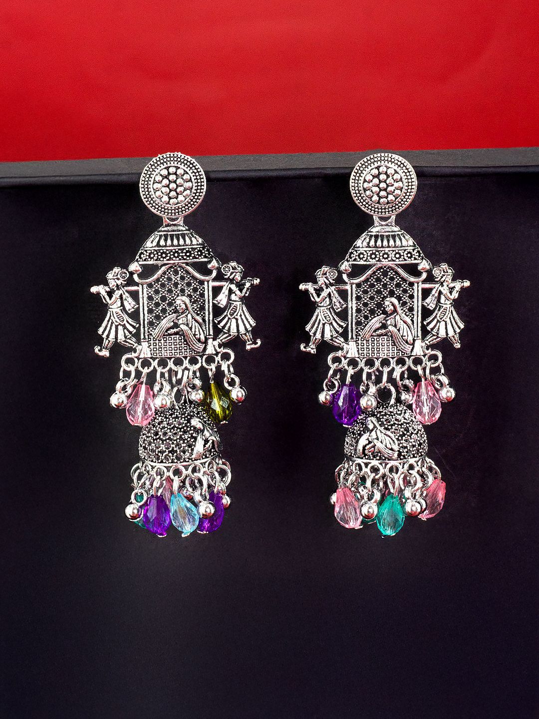 PRIVIU Classic Jhumkas Earrings-picture-22