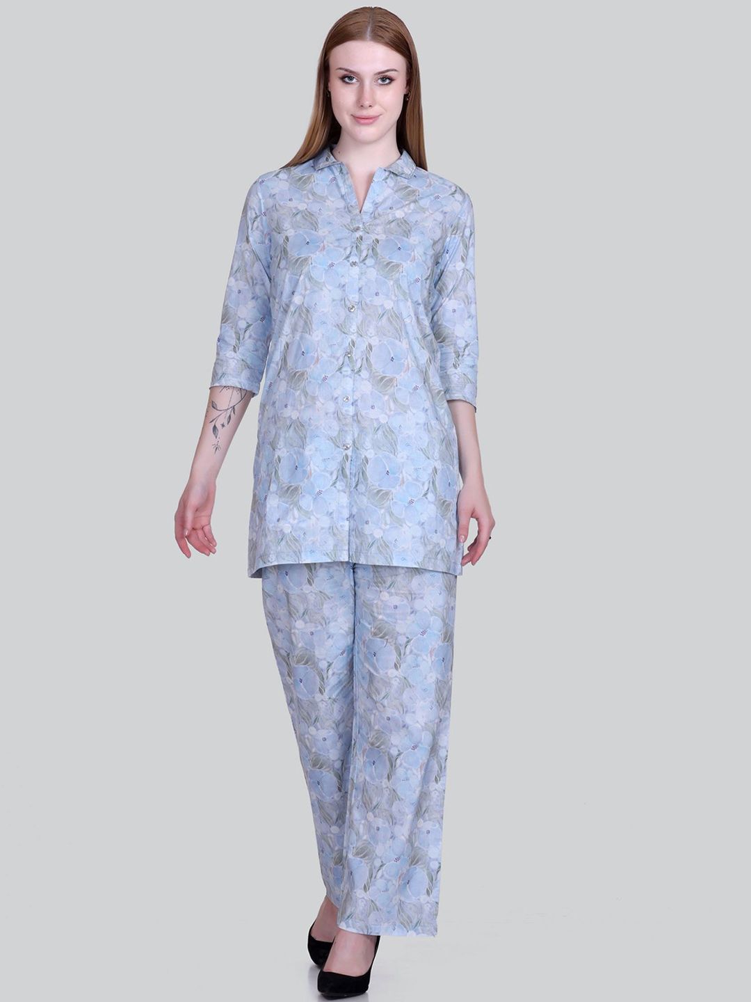 KIZA Women Printed Night suit-picture-10