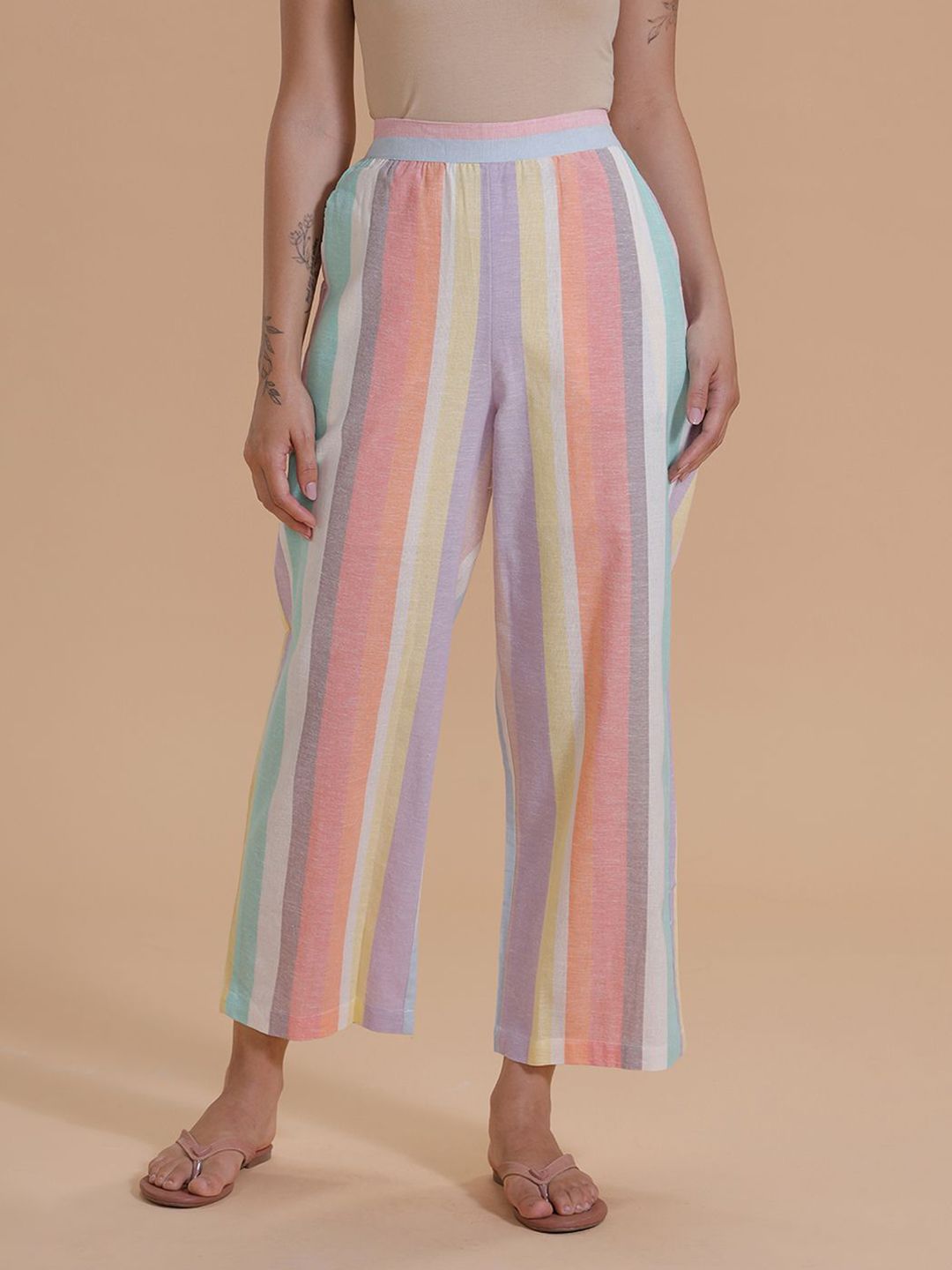 De Moza Women Ethnic Palazzos-picture-38