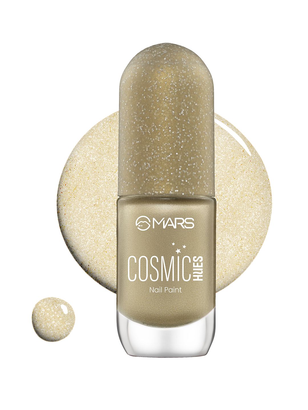 MARS Cosmic Hue Ultra-Glossy Shine Nail Paint 10ml - Solar 08-picture-36