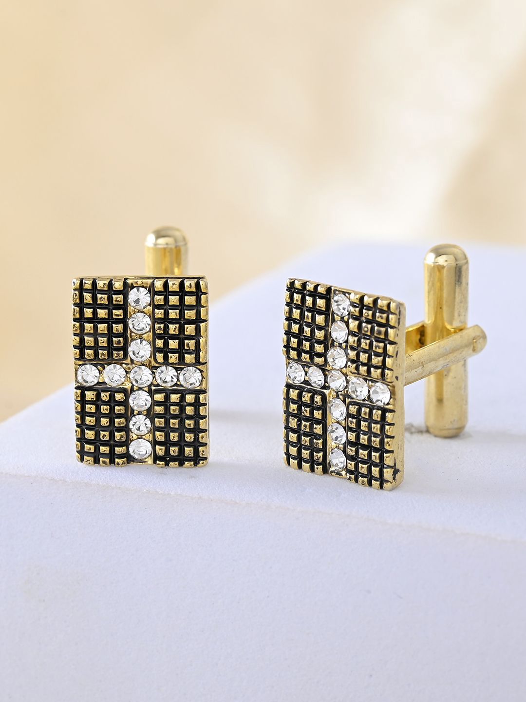 Voylla Geometric Cufflink-picture-20