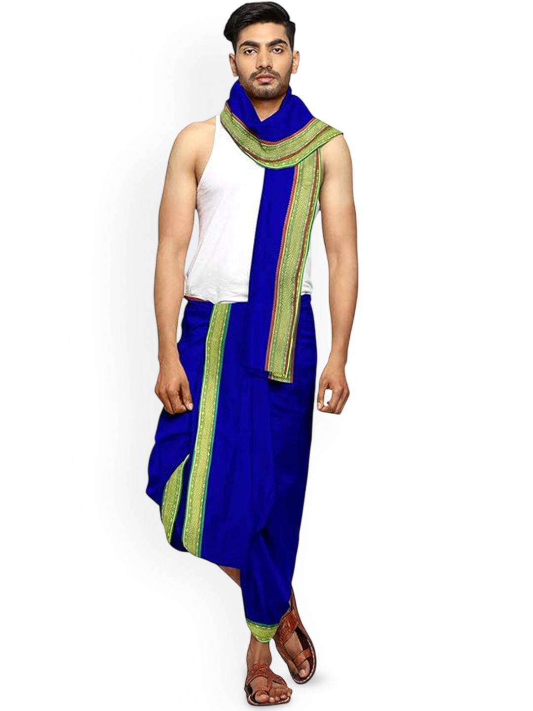 RAMESHWARAM FABRICS Men Dhotis-picture-40
