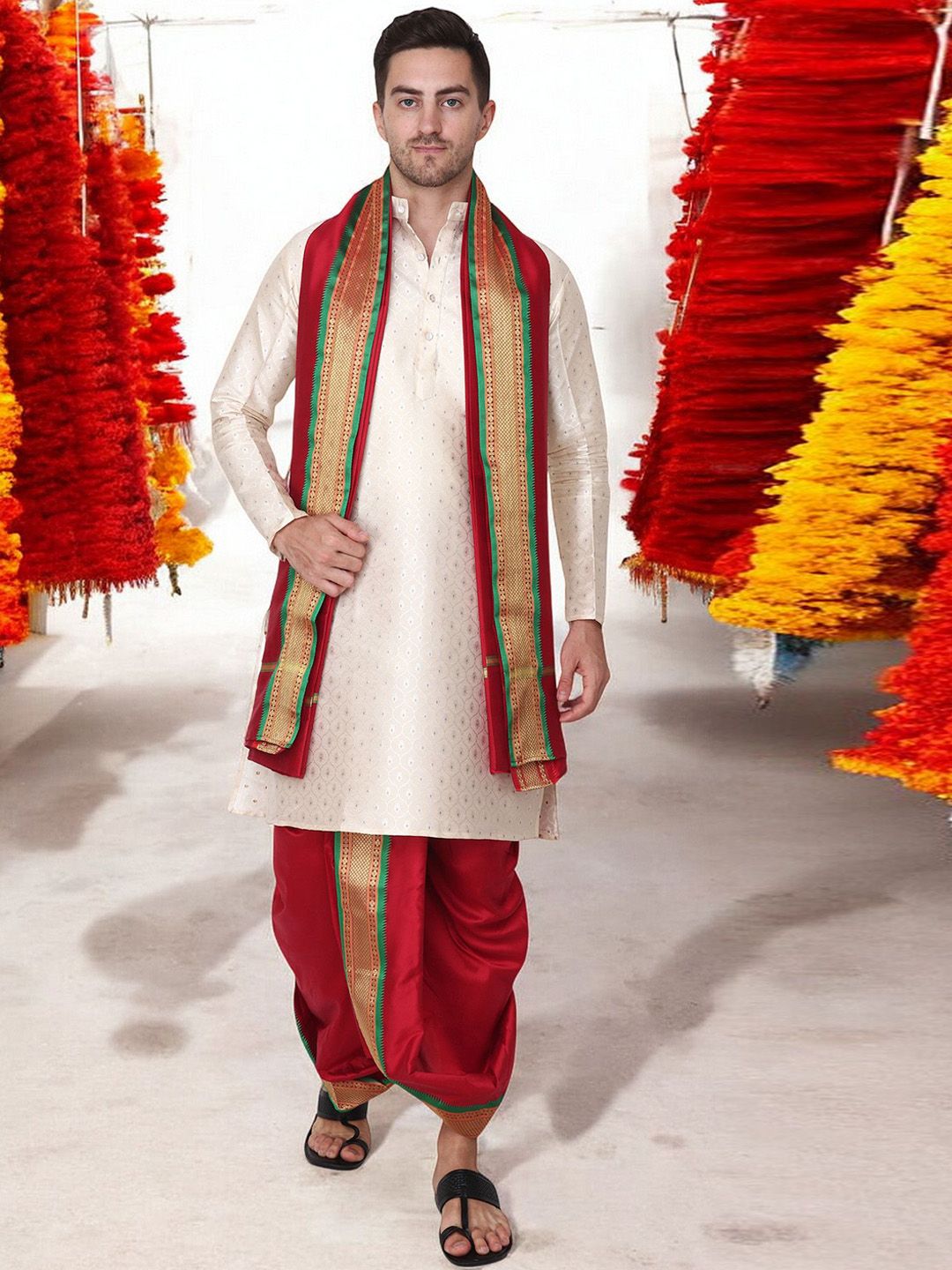 RAMESHWARAM FABRICS Men Dhotis-picture-33
