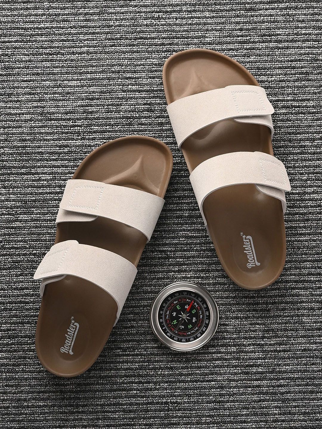 The Roadster Lifestyle Co Men Casual Slip On Sandals-image-42