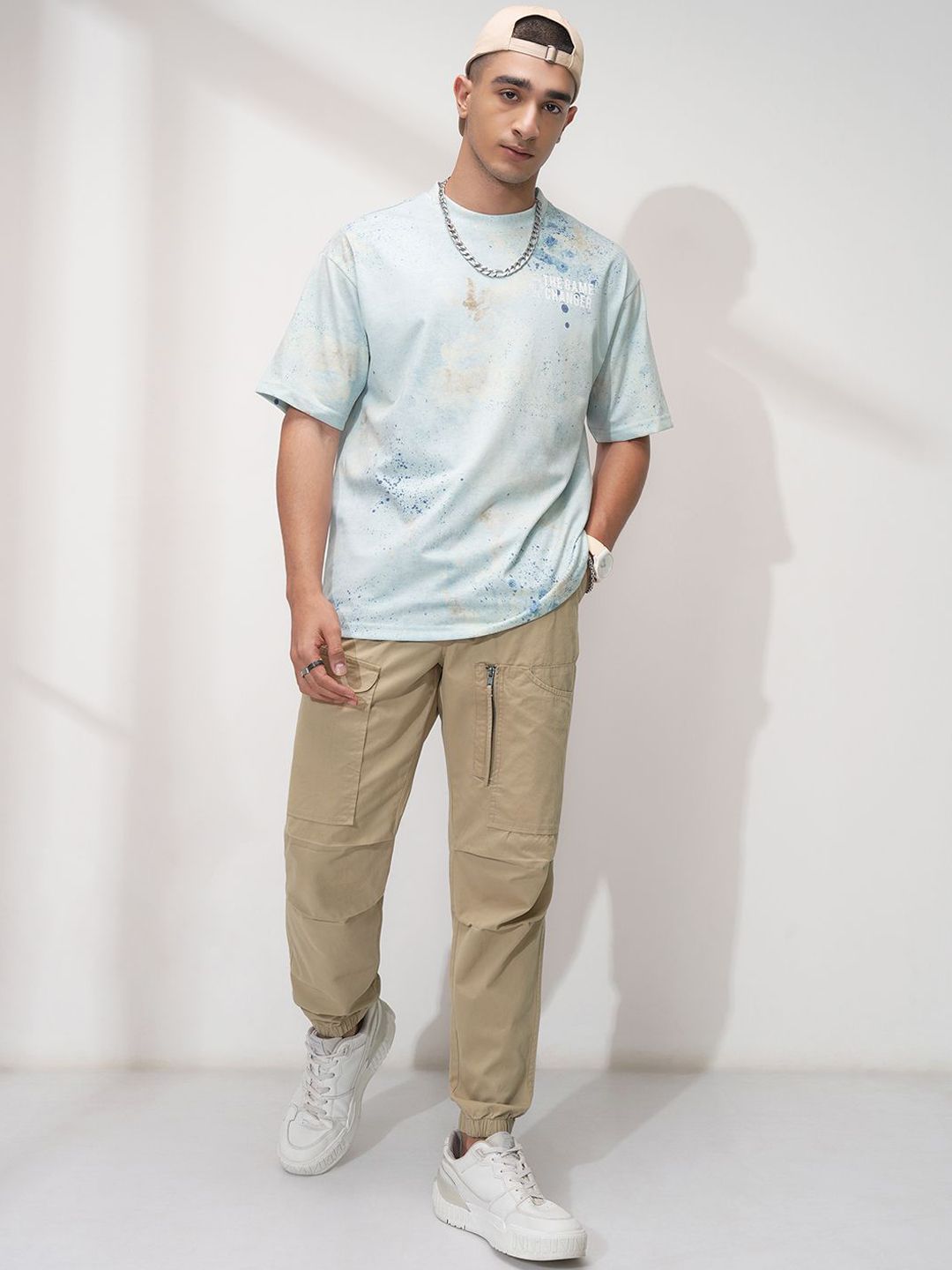 Buy HIGHLANDER Men Straight Fit Joggers Trousers - Trousers for Men ...
