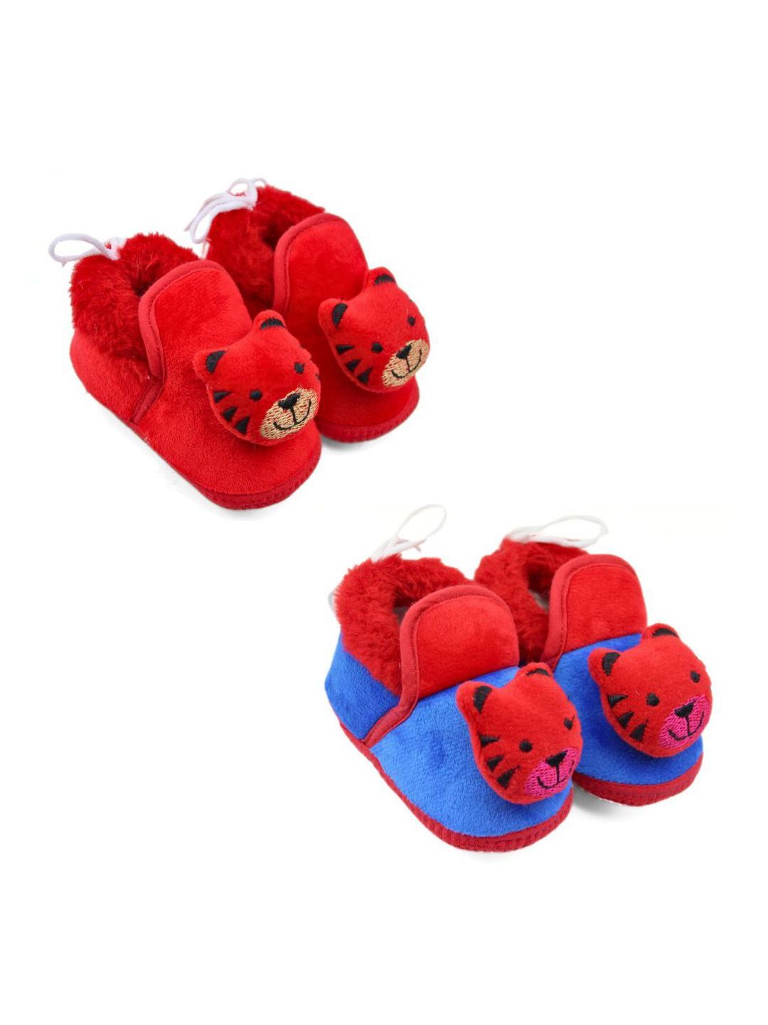 NESKA MODA Kids Pack of 2 Cotton Booties-picture-23