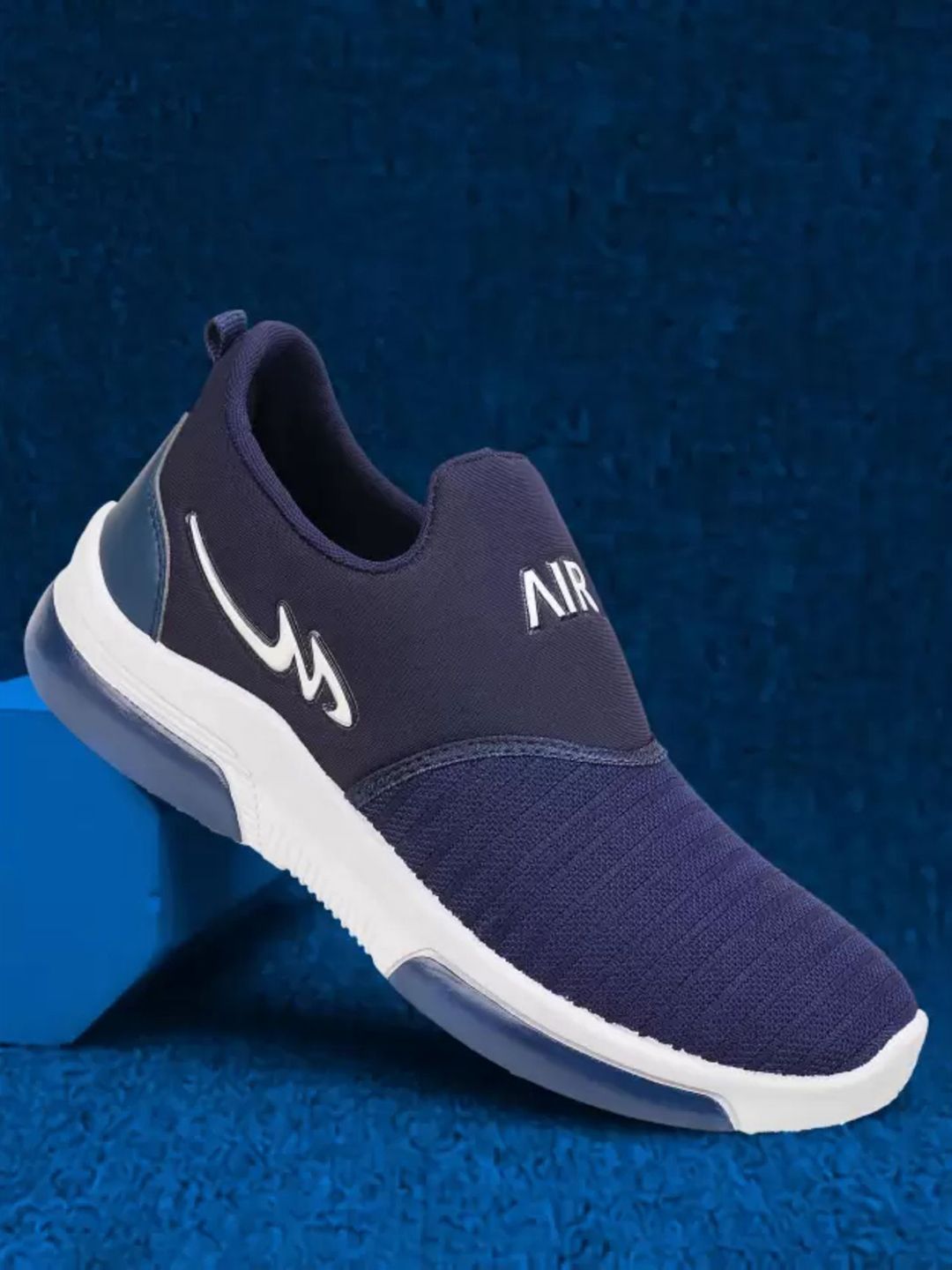 HOTSTYLE Men Colourblocked Slip-On Sneakers-picture-11