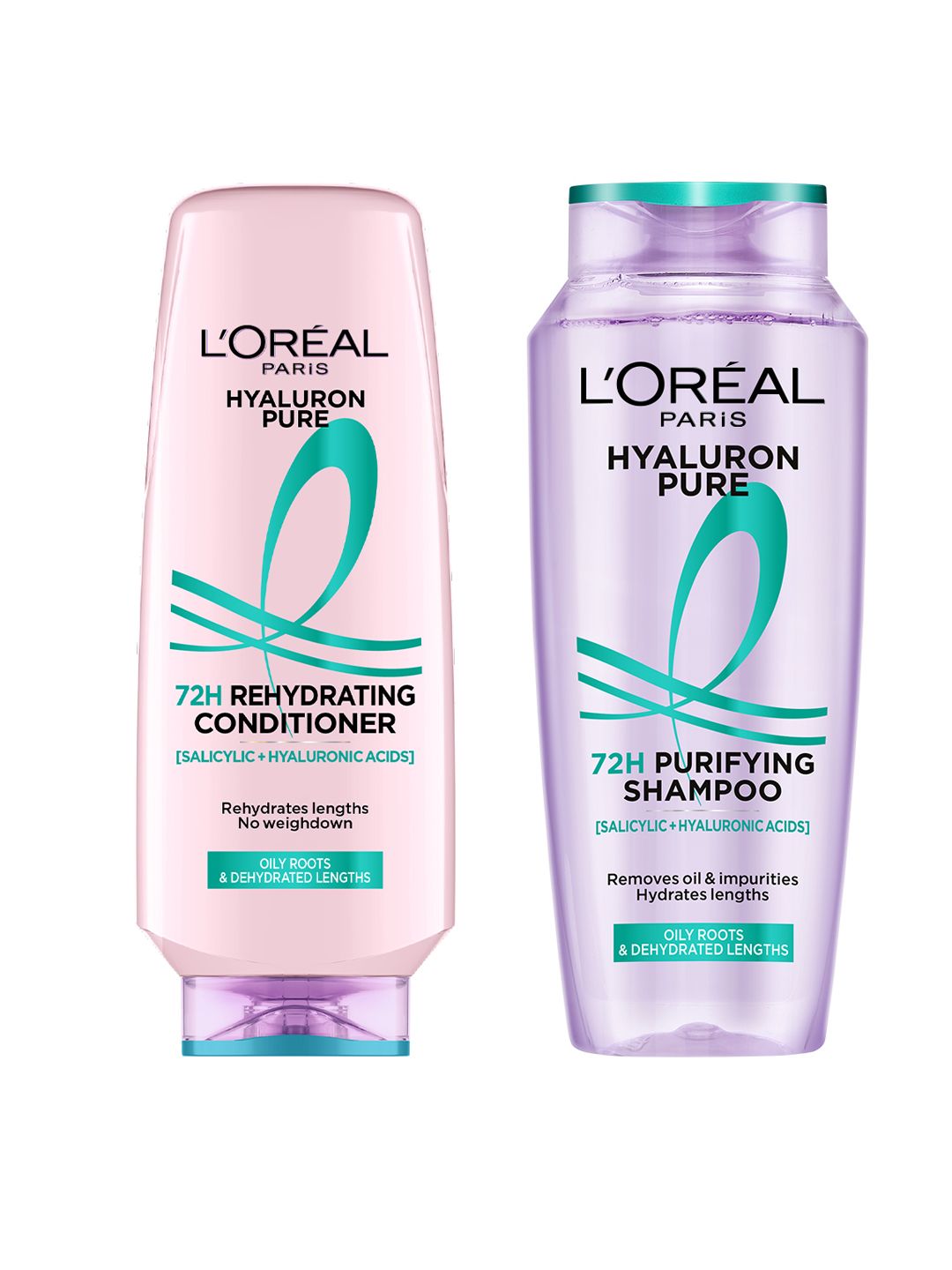LOreal Set Of Hyaluron Pure 72H Rehydrating Shampoo & Conditioner - 515ml-picture-23