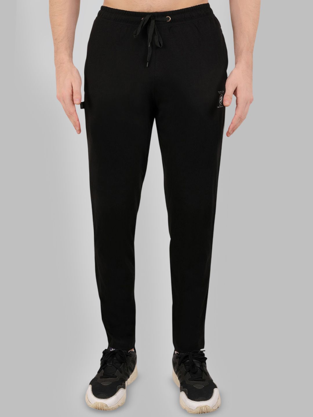 MOUNTAIN COLOURS Men Pure Cotton Mid Rise Track Pants-picture-28