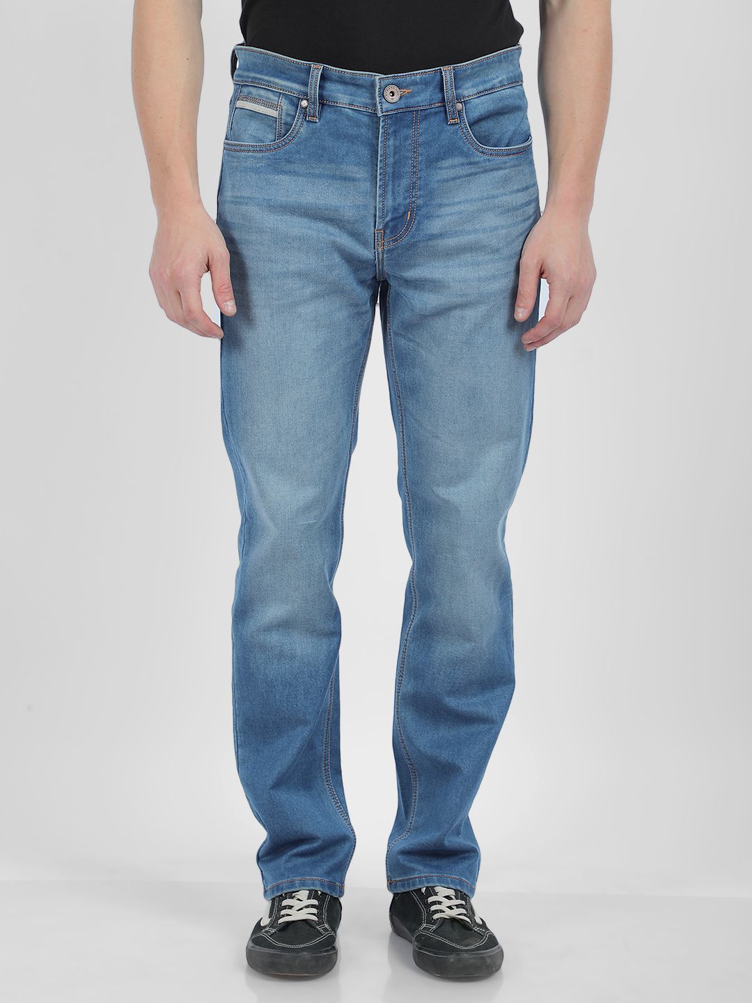 Numero Uno Men Slim Fit Light Fade Stretchable Jeans-picture-20