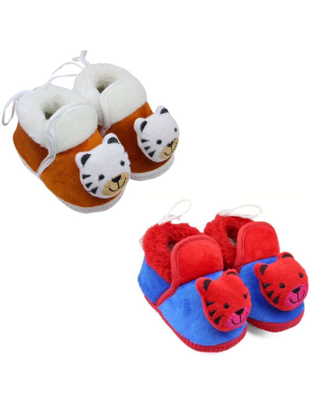 NESKA MODA Kids Pack Of 2 Cotton Booties-picture-15