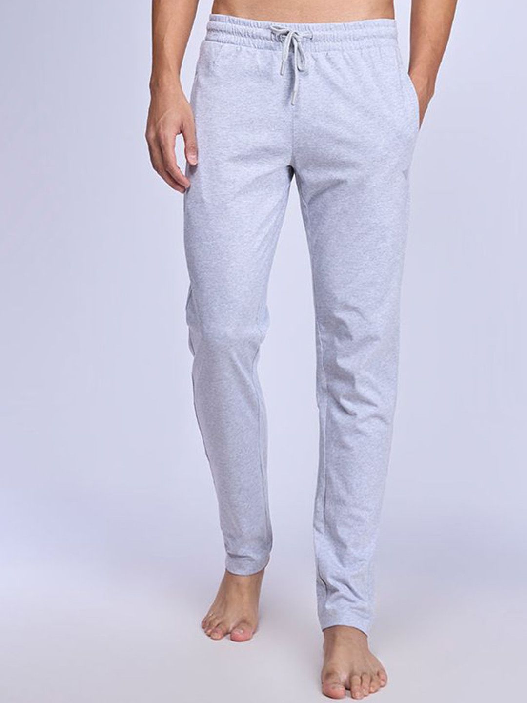 Ramraj Combed Cotton Side Sew Panel Smart Fit Lounge Pants With Pockets-picture-13