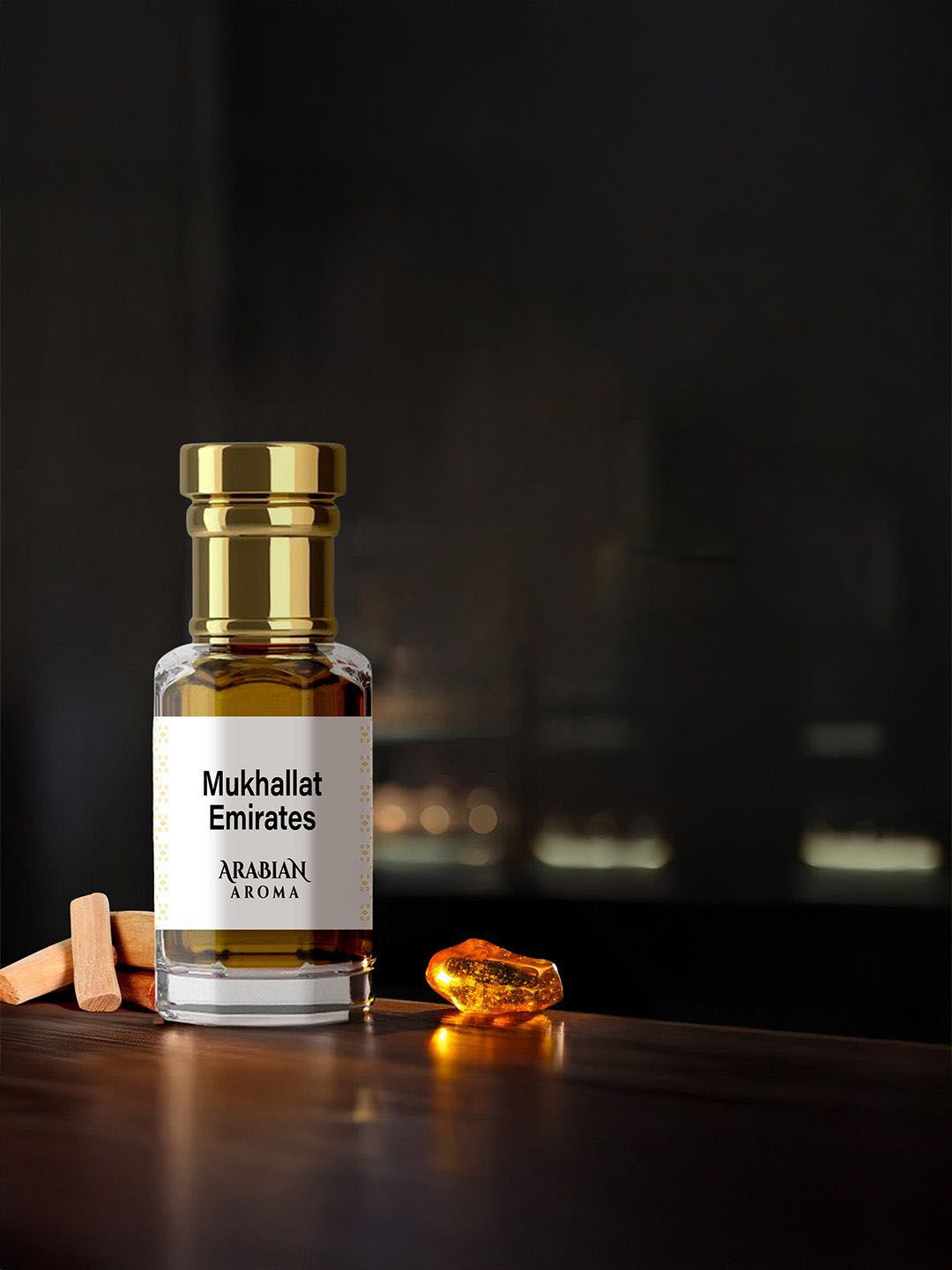 Arabian Aroma Mukhallat Emirates Long Lasting Non Alcoholic Attar - 6 ml-picture-54