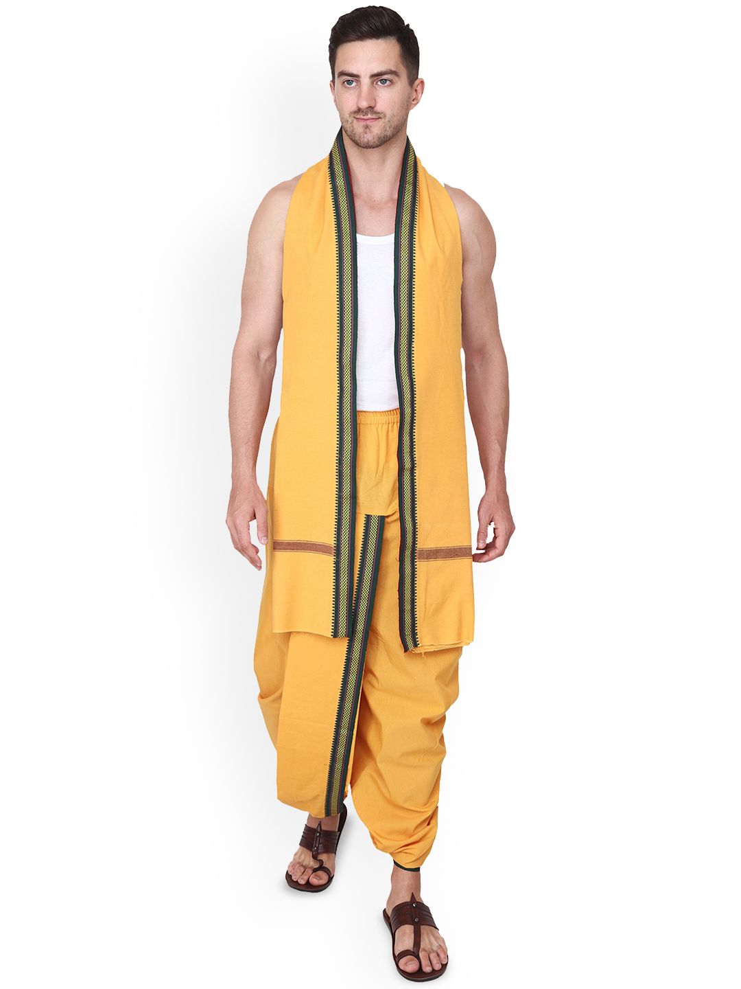 RAMESHWARAM FABRICS Men Dhotis-picture-46