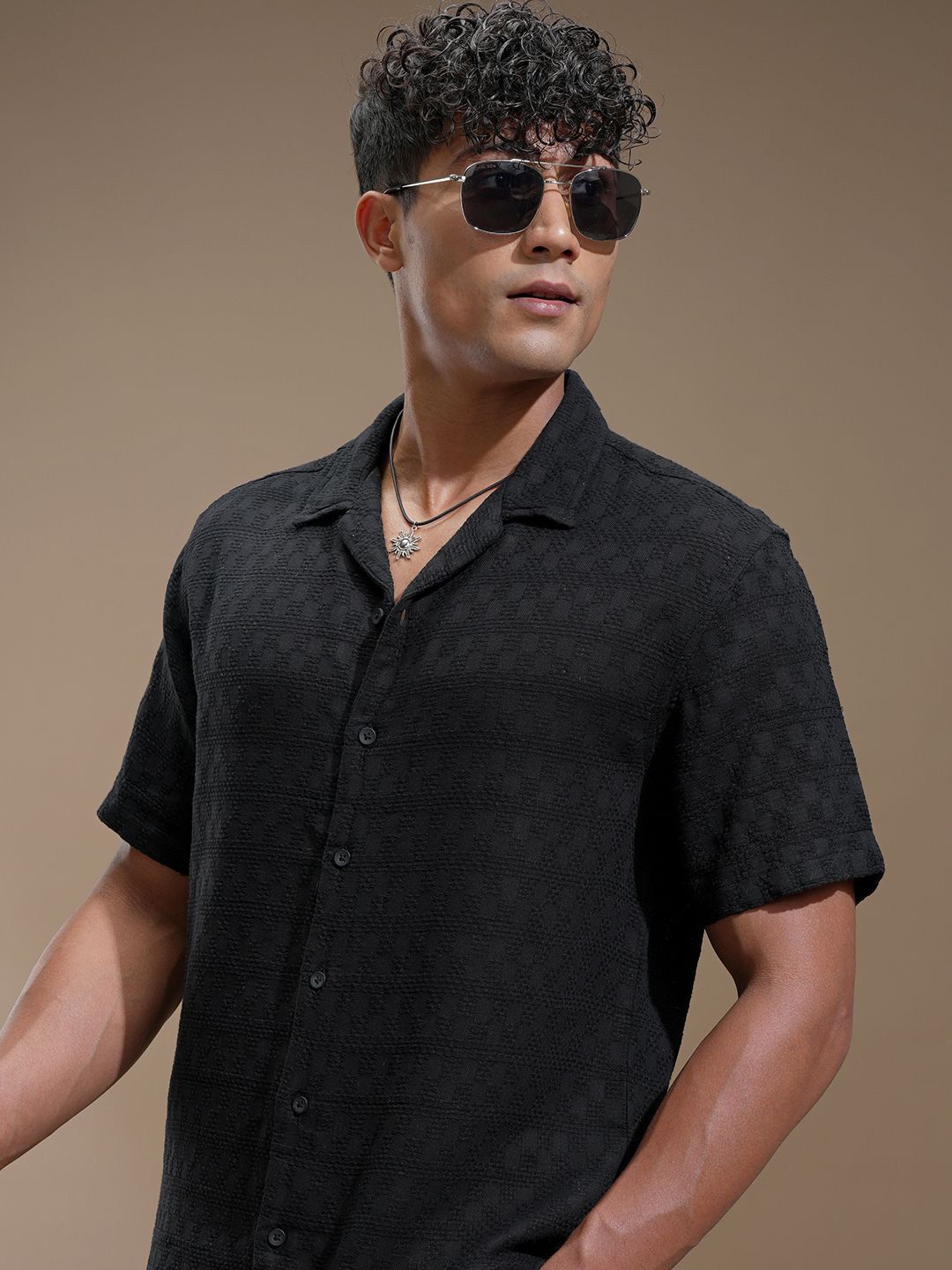 HIGHLANDER Men Comfort Opaque Casual Shirt-picture-22