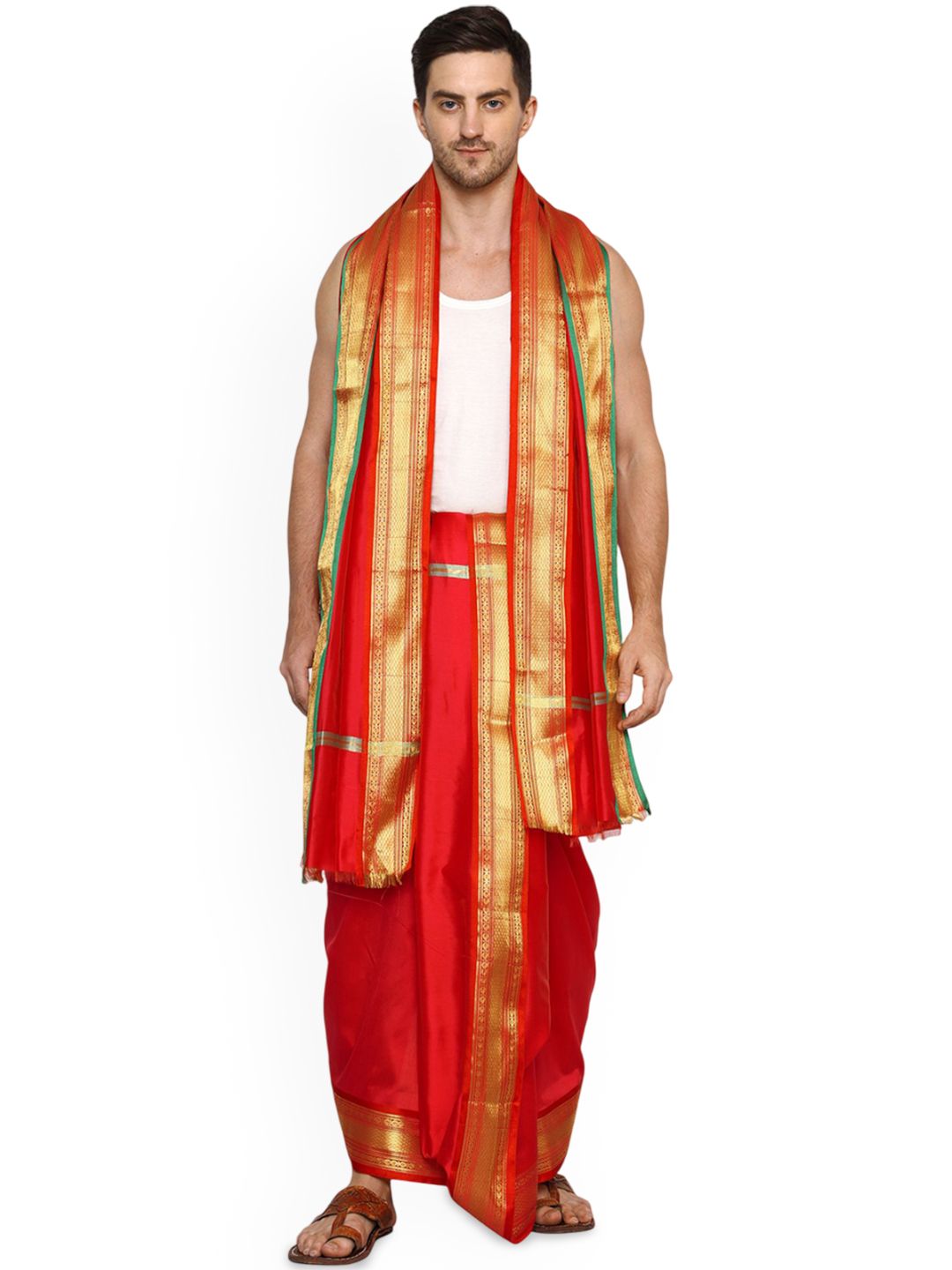 RAMESHWARAM FABRICS Men Dhotis-picture-42