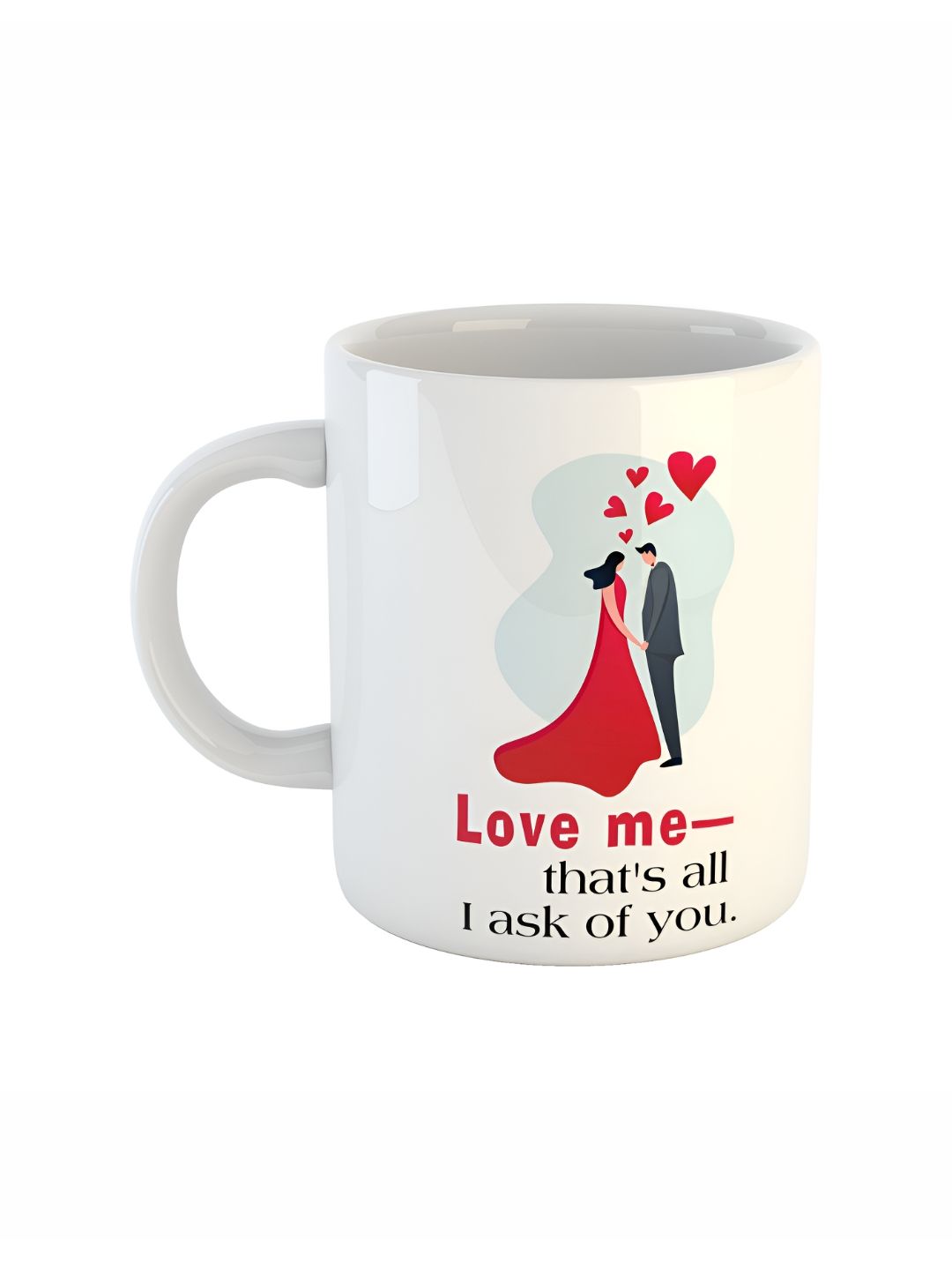 ARTBUG White Printed Ceramic Glossy Core Set of Cups and Mugs-picture-15