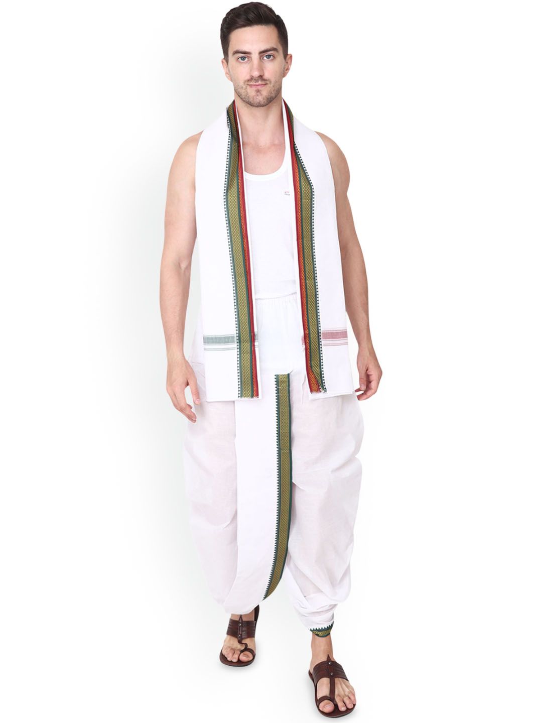 RAMESHWARAM FABRICS Men Cotton Dhotis-picture-11