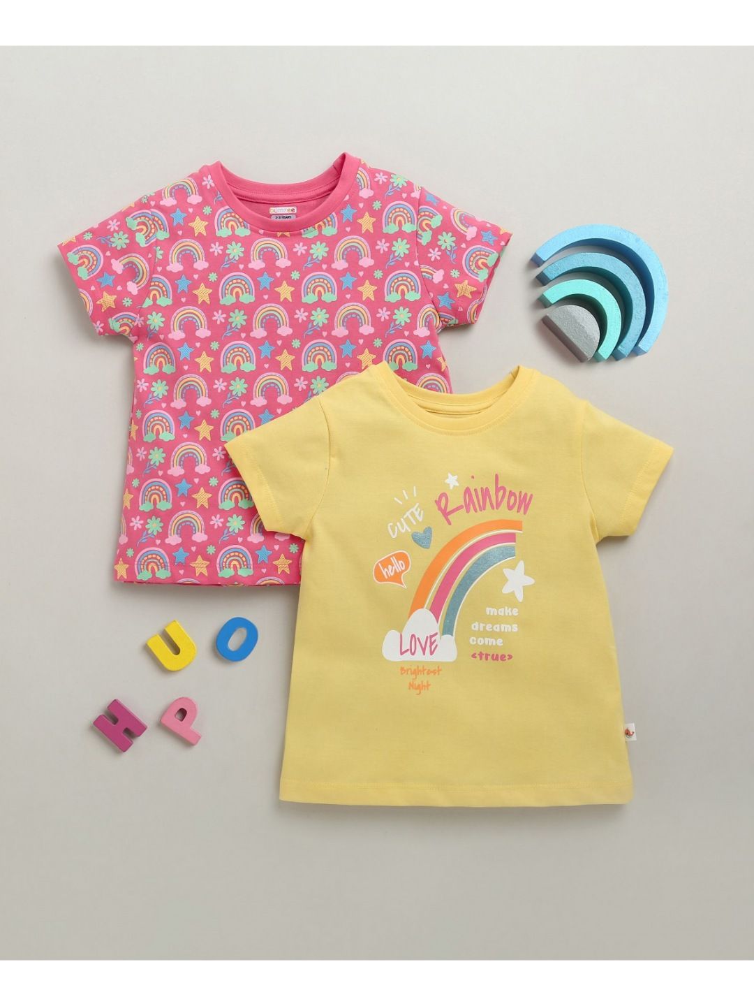 BUMZEE Girls 2 Printed T-shirt-picture-46