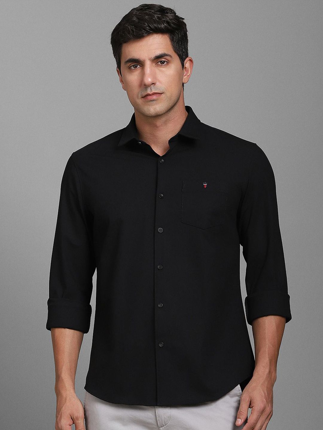 Louis Philippe Sport Slim Fit Spread Collar Shirt-picture-28