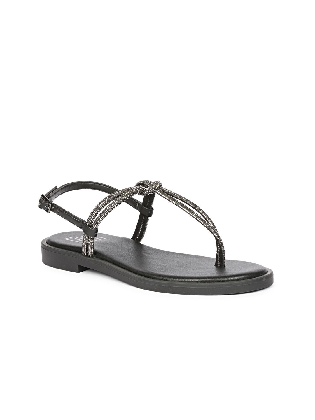 Viviblu Women Embellished T-Strap Flats-picture-37